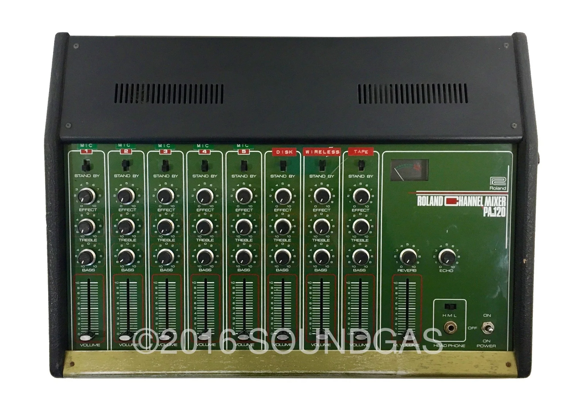 Roland PA.120 Spring Reverb Mixer - Image 3
