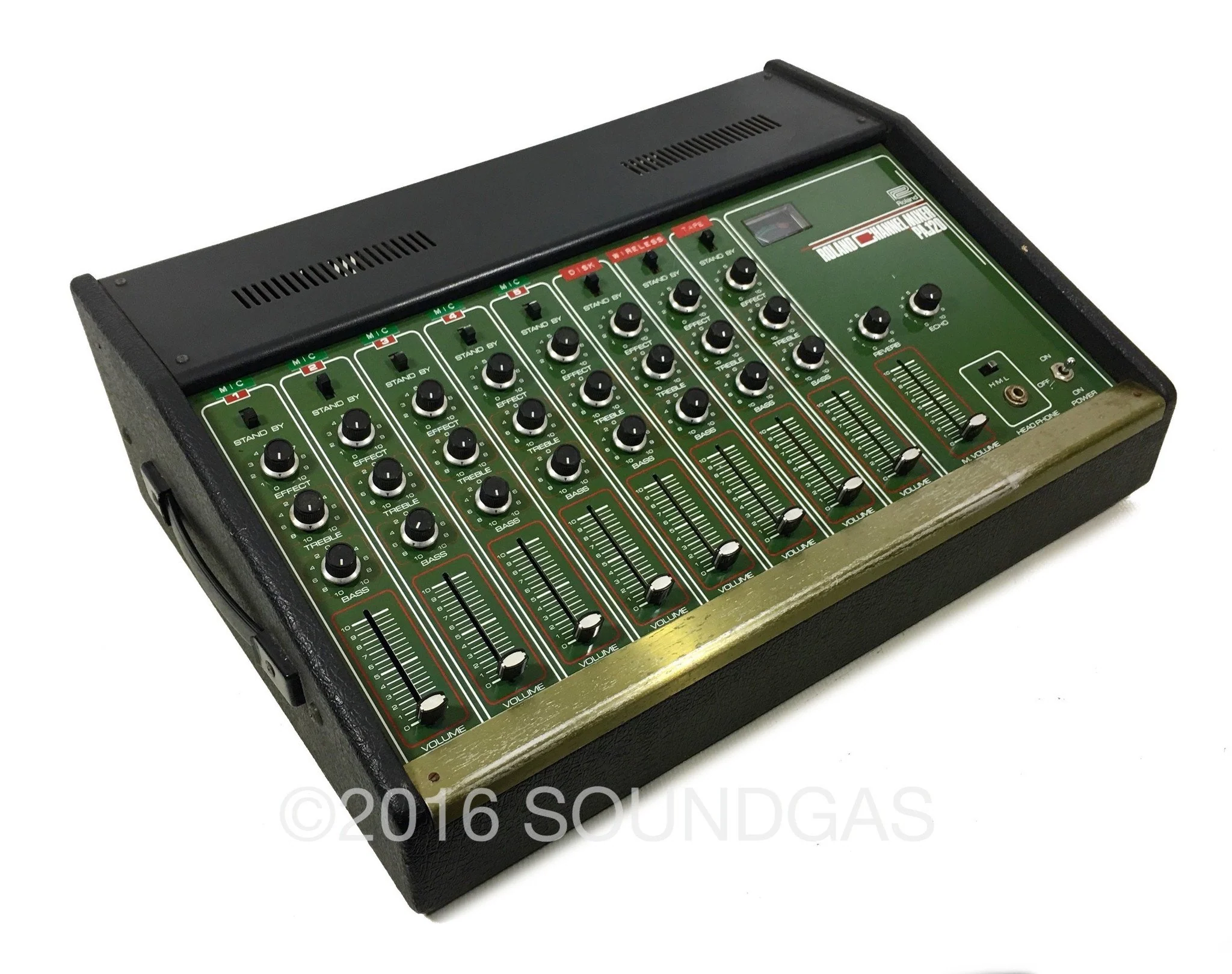 Roland PA.120 Spring Reverb Mixer - Image 5