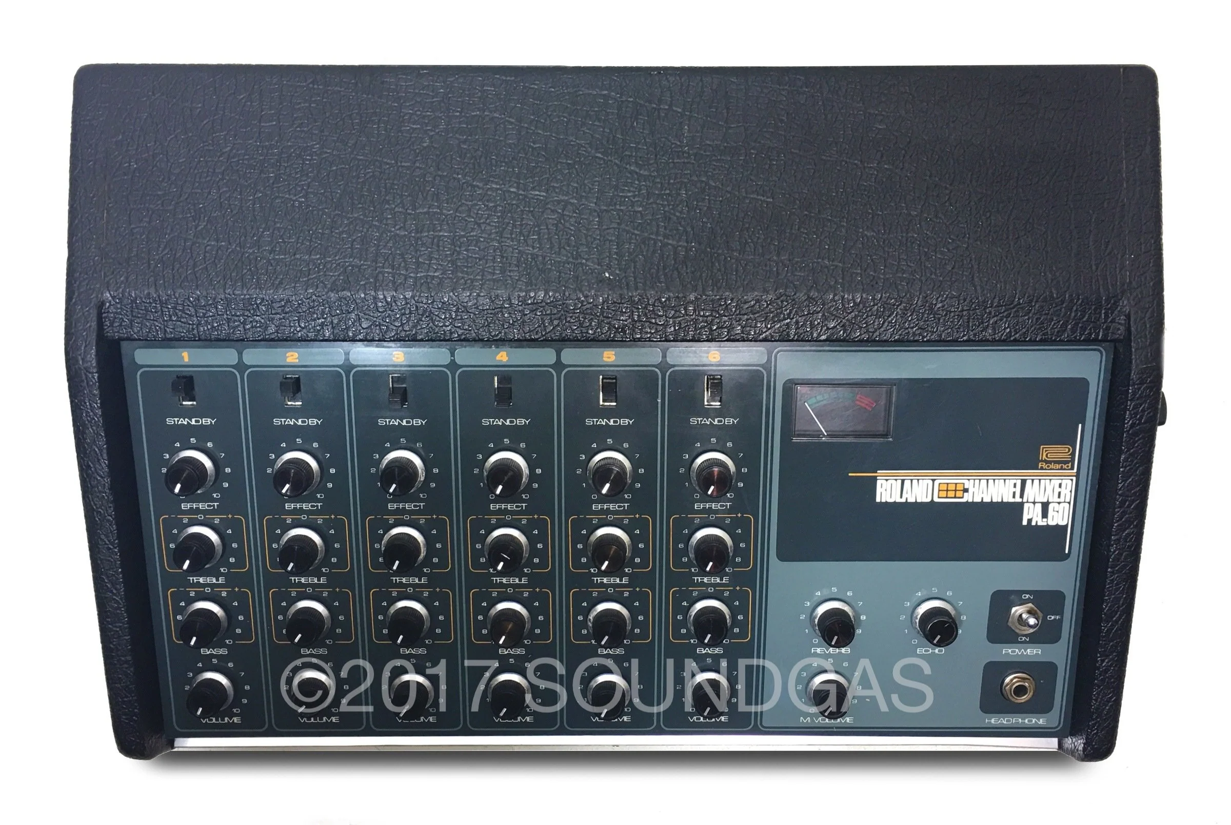 Roland PA.60 Mixer with Spring Reverb - Image 2