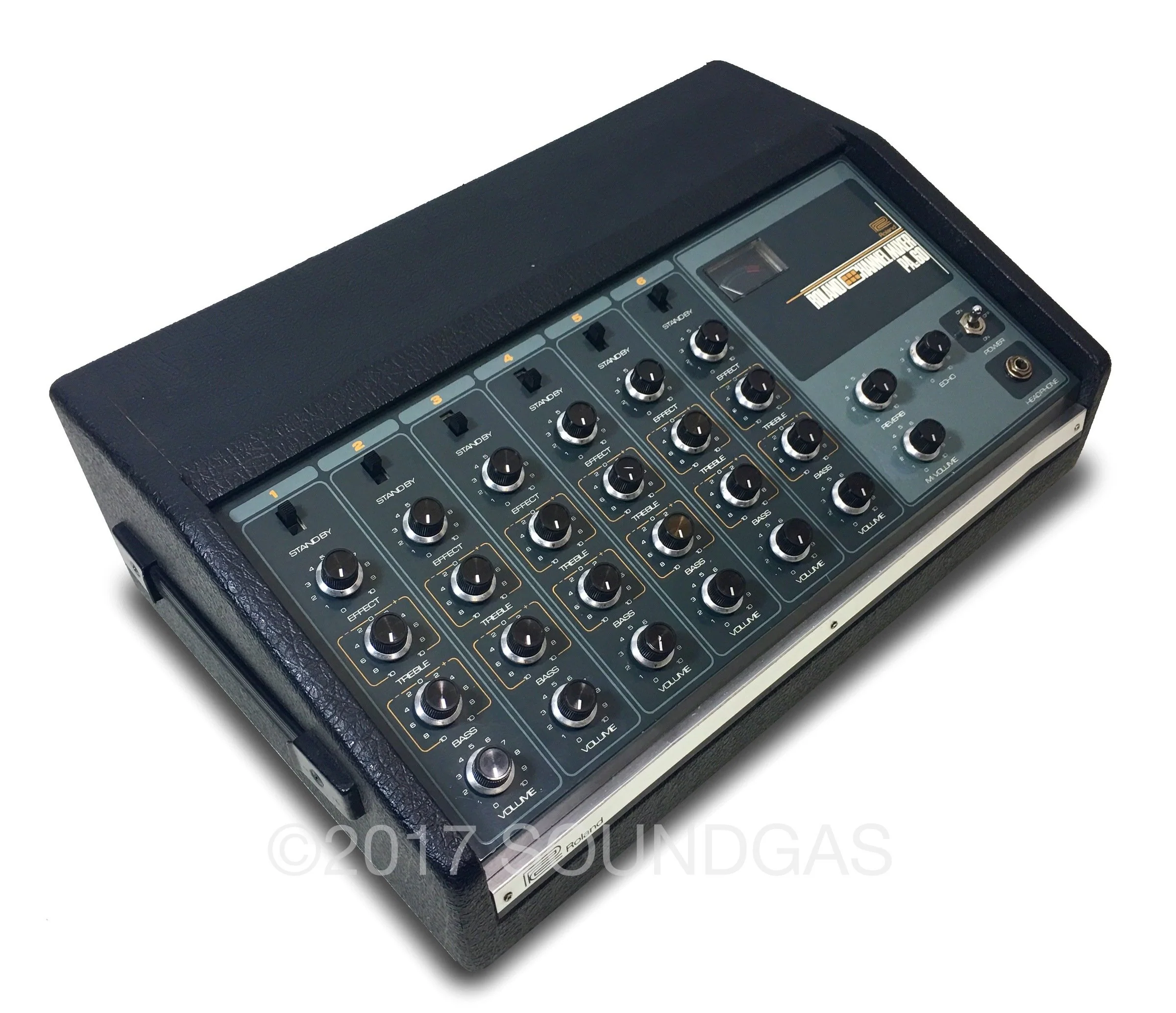 Roland PA.60 Mixer with Spring Reverb - Image 4