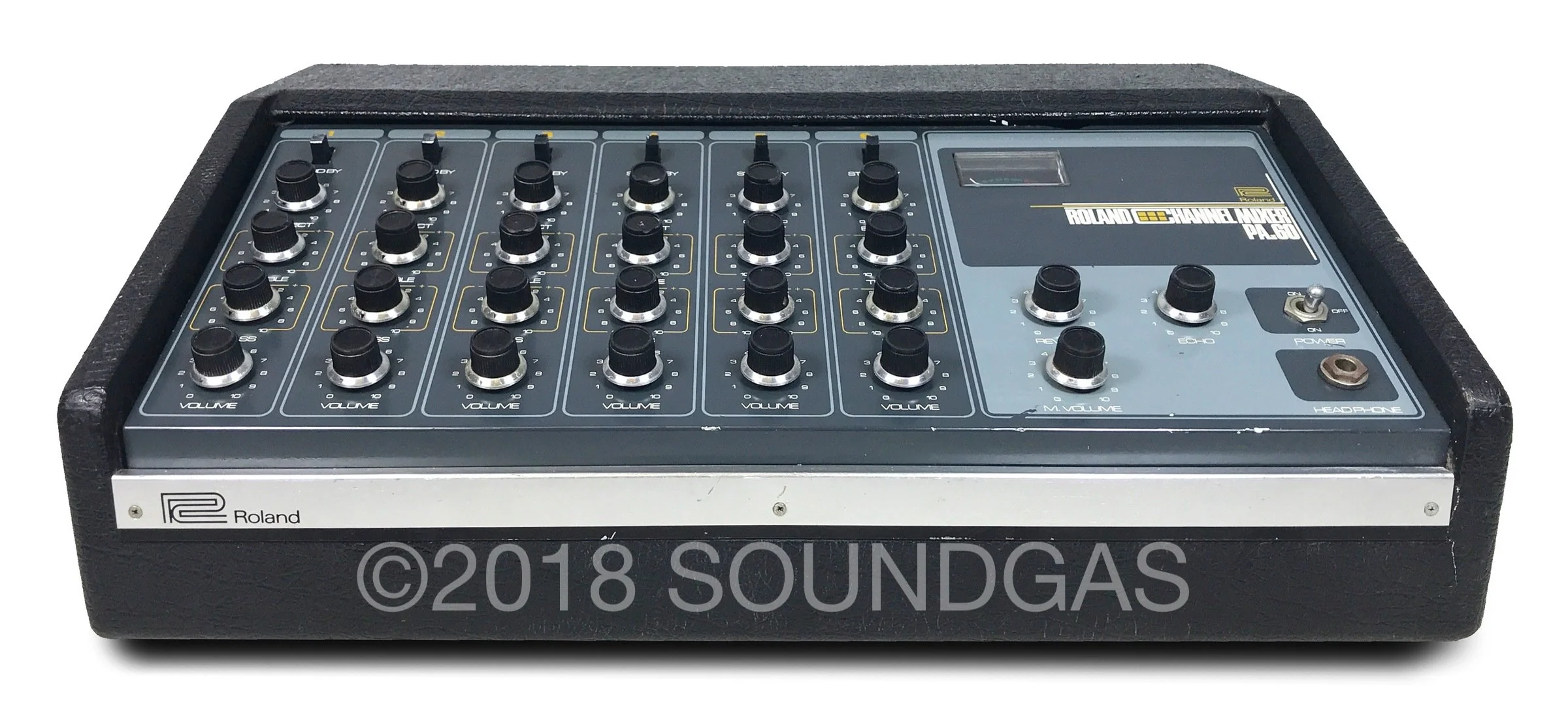 Roland PA.60 Mixer with Spring Reverb - Image 2