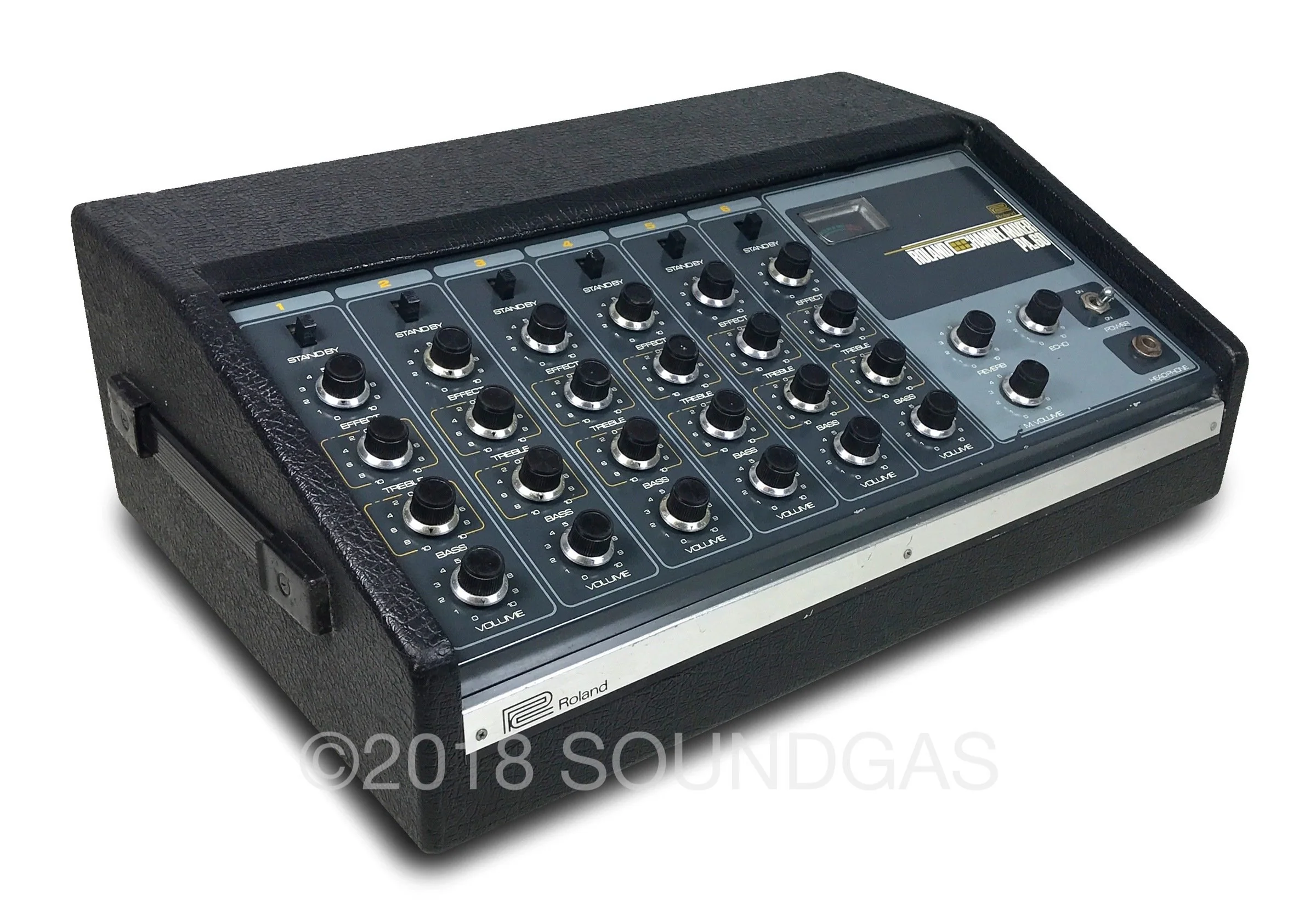 Roland PA.60 Mixer with Spring Reverb - Image 3