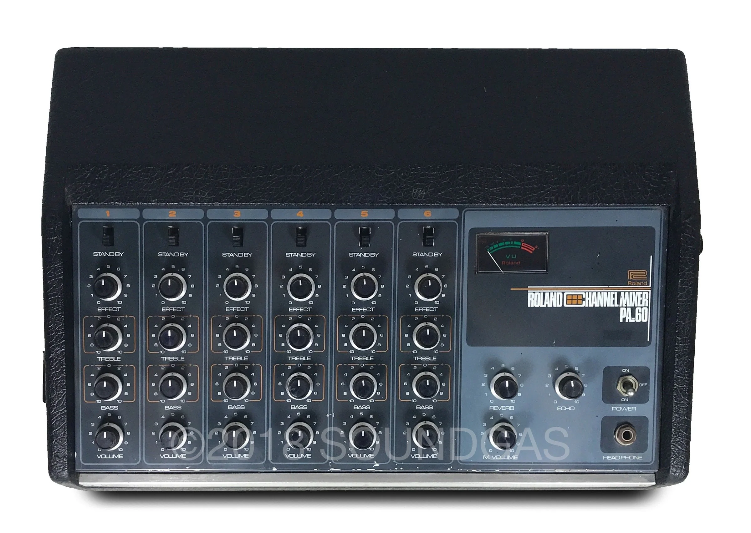 Roland PA.60 Mixer with Spring Reverb - Image 2