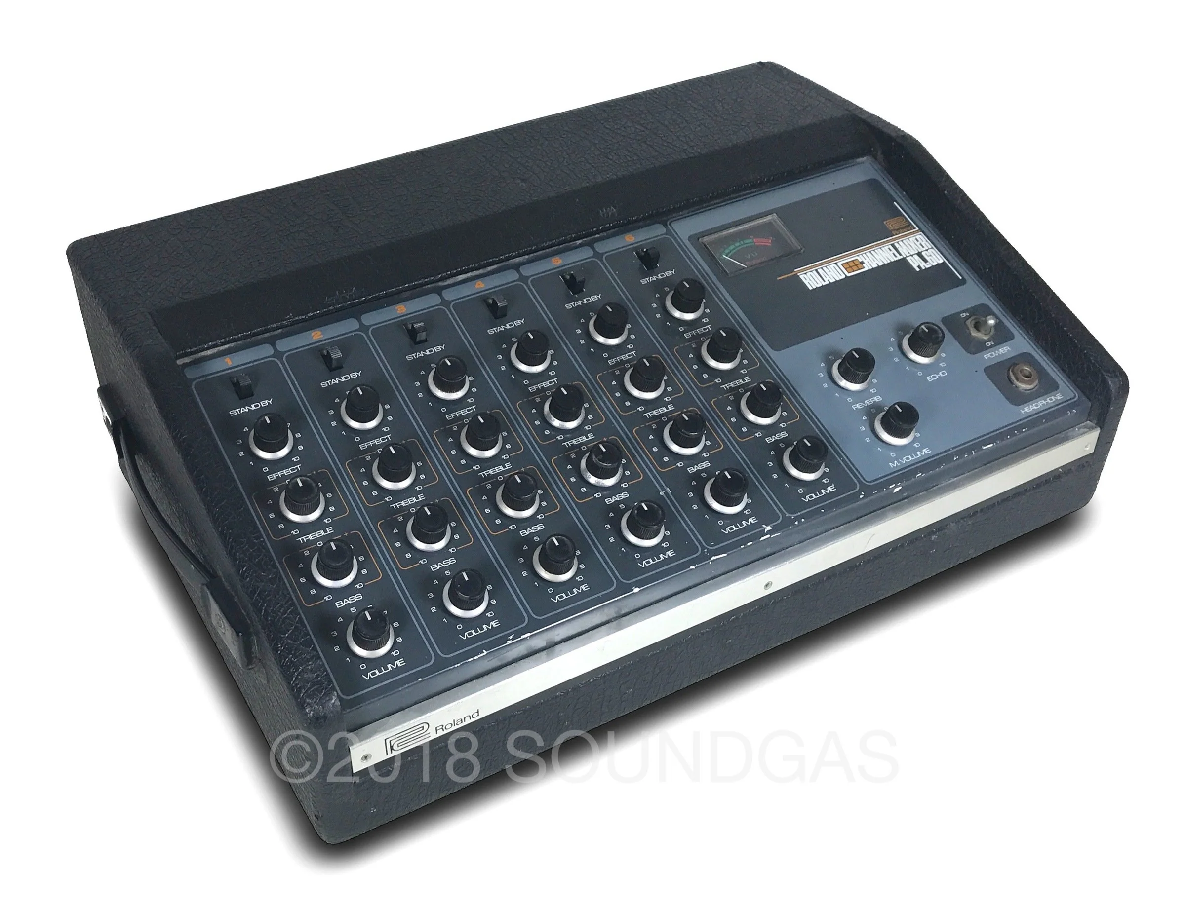 Roland PA.60 Mixer with Spring Reverb - Image 3