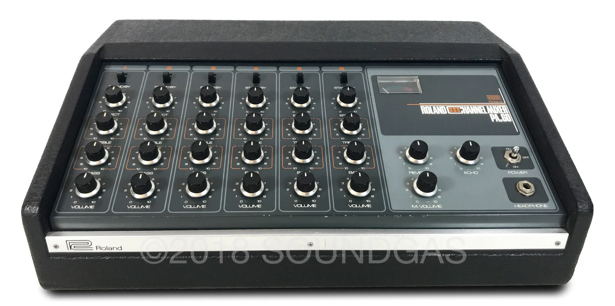 Roland PA.60 Mixer with Spring Reverb - Image 2