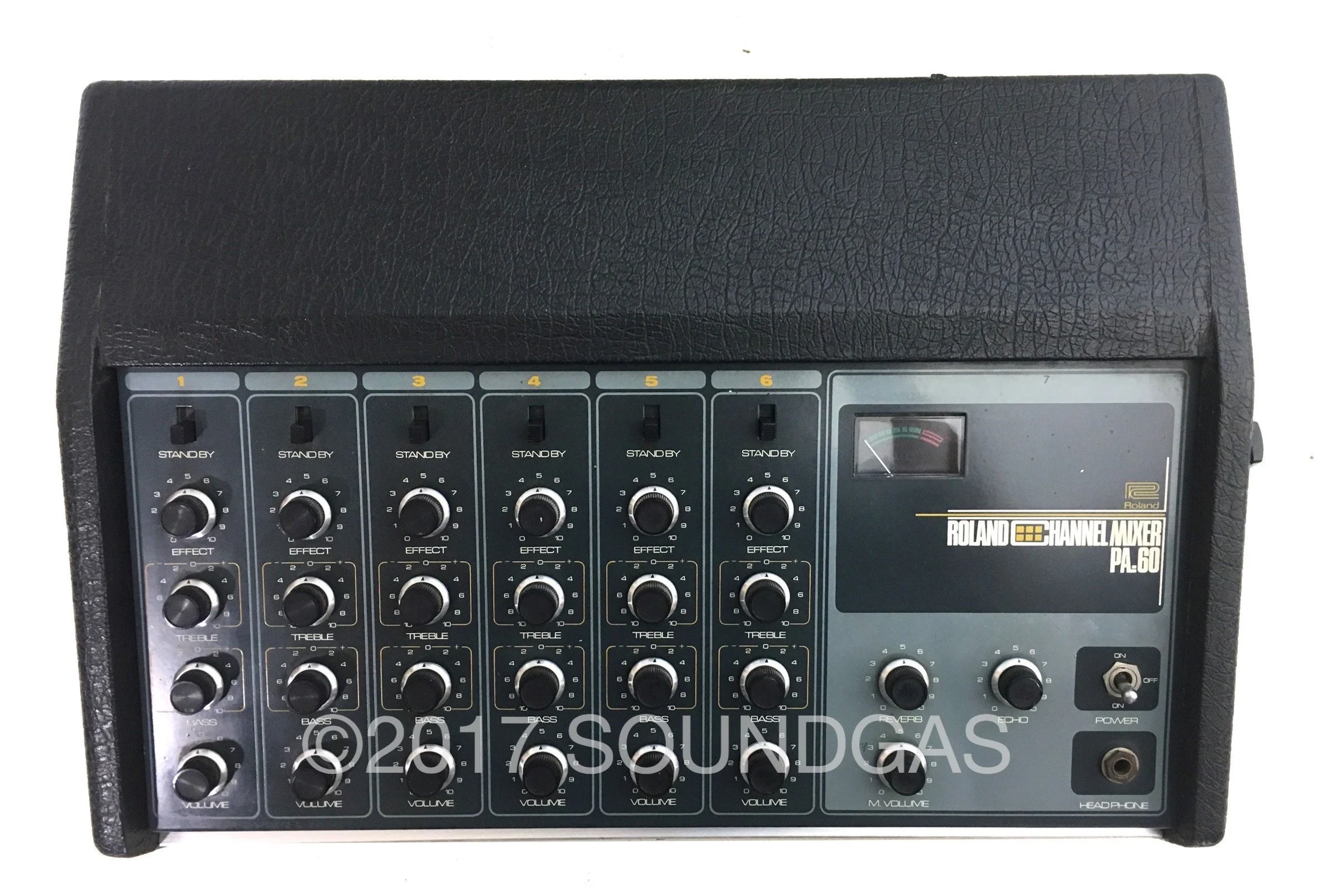 Roland PA.60 Spring Reverb Mixer + Wet-Only Mod - Image 2