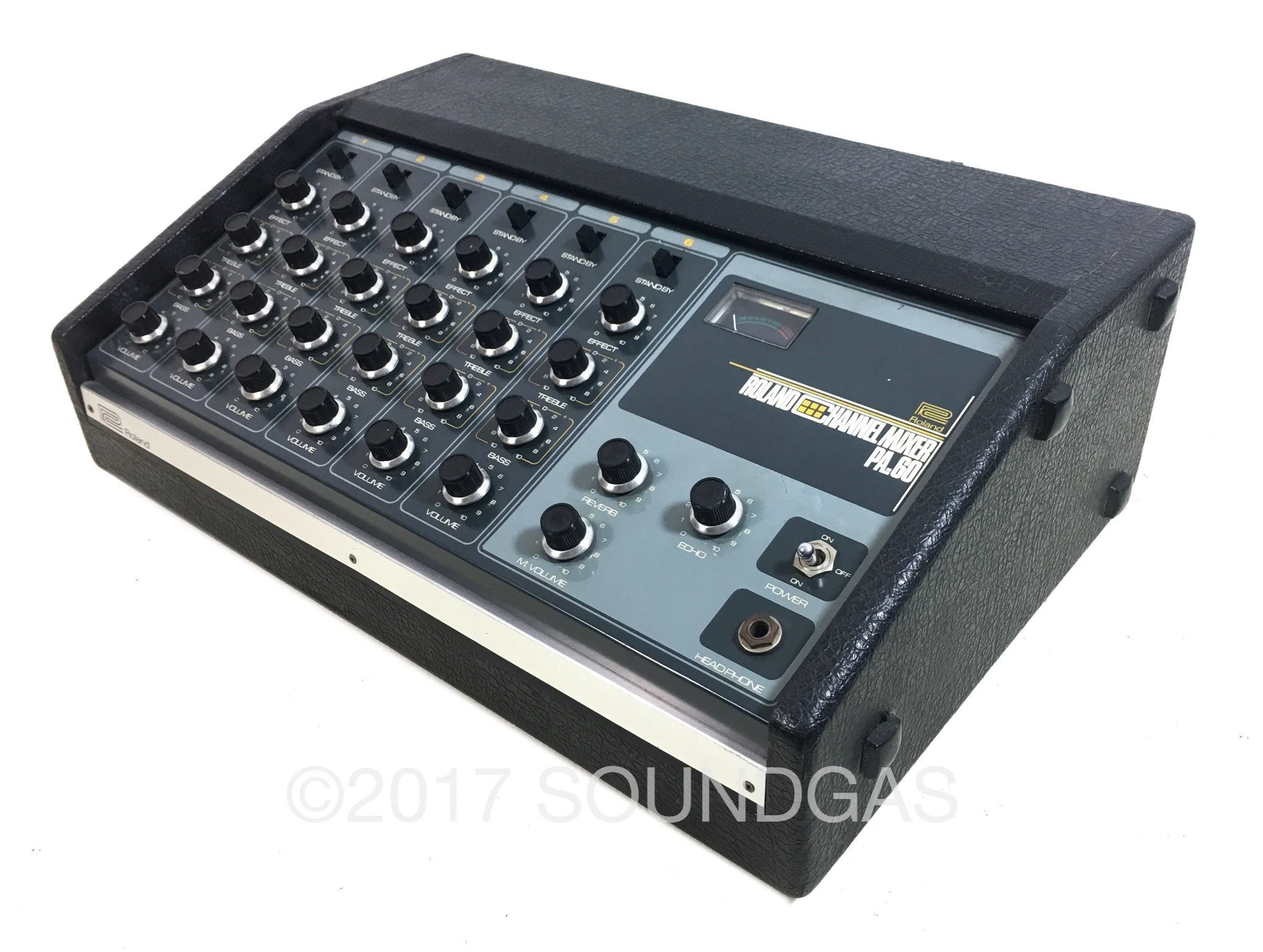Roland PA.60 Spring Reverb Mixer + Wet-Only Mod - Image 3