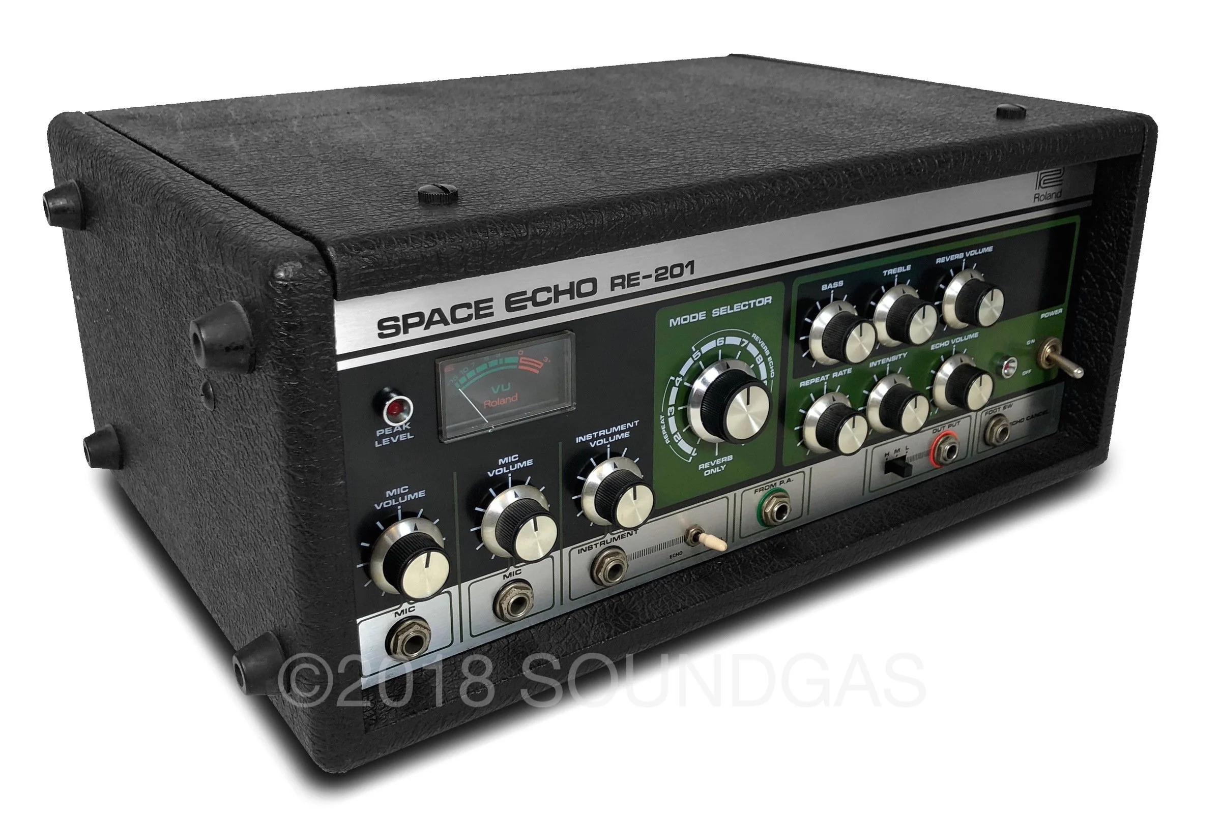 Roland RE-201 Space Echo 240v - Near Mint - Image 4