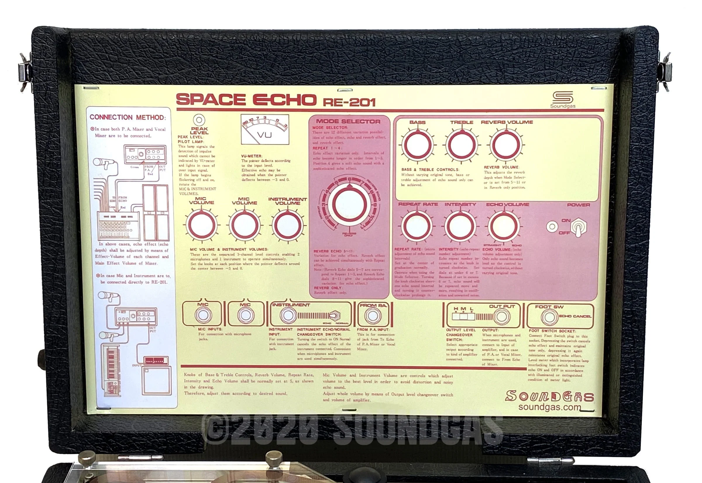 Roland RE-201 Space Echo - Early Preamps - Image 8