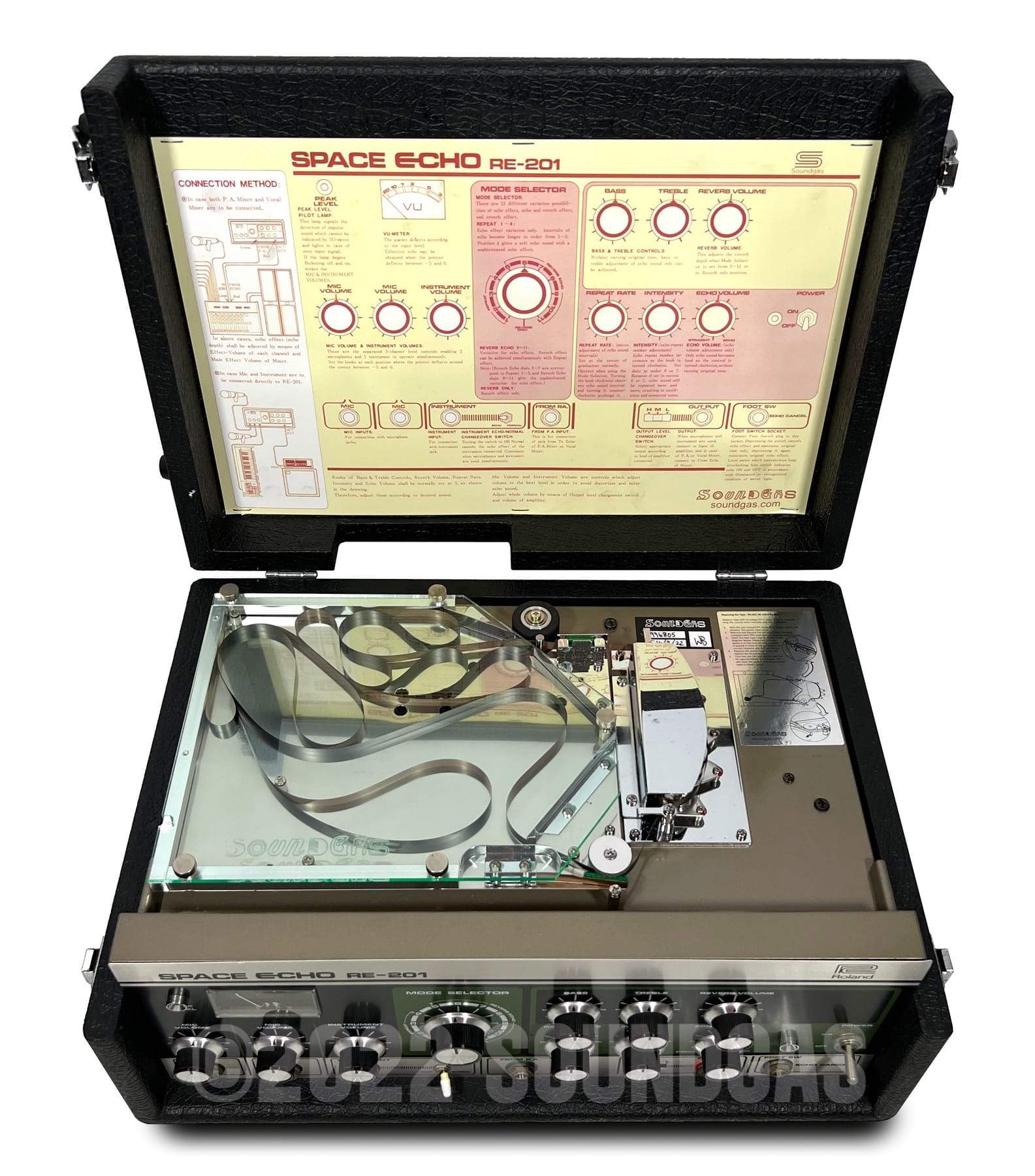 Roland RE-201 Space Echo - Zero Head Gain - Image 7