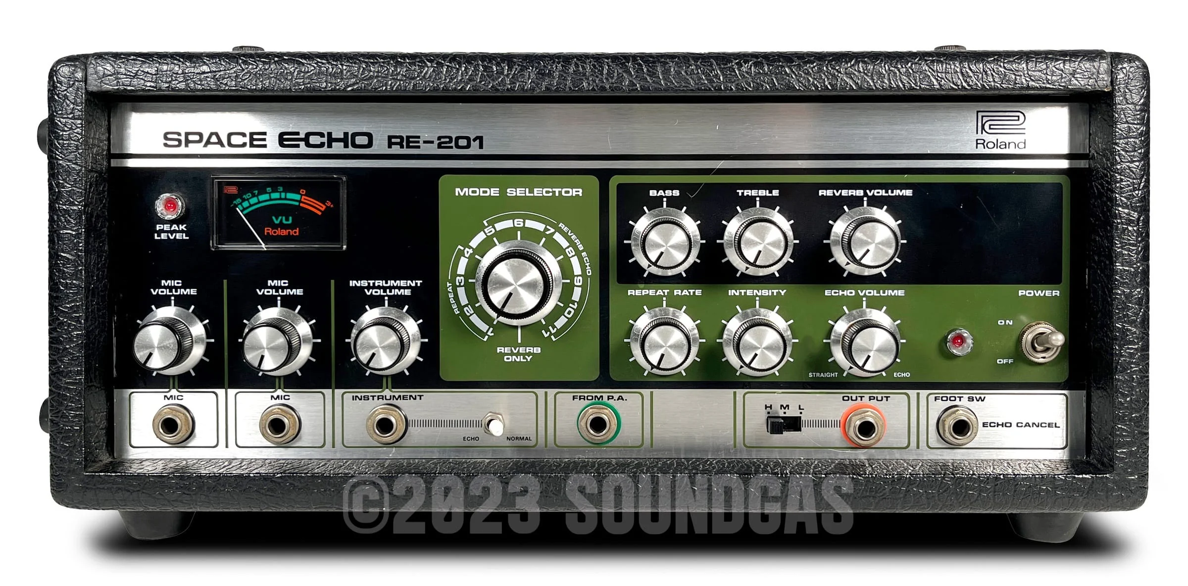 Roland RE-201 Space Echo, Early Preamp Mod - Image 2