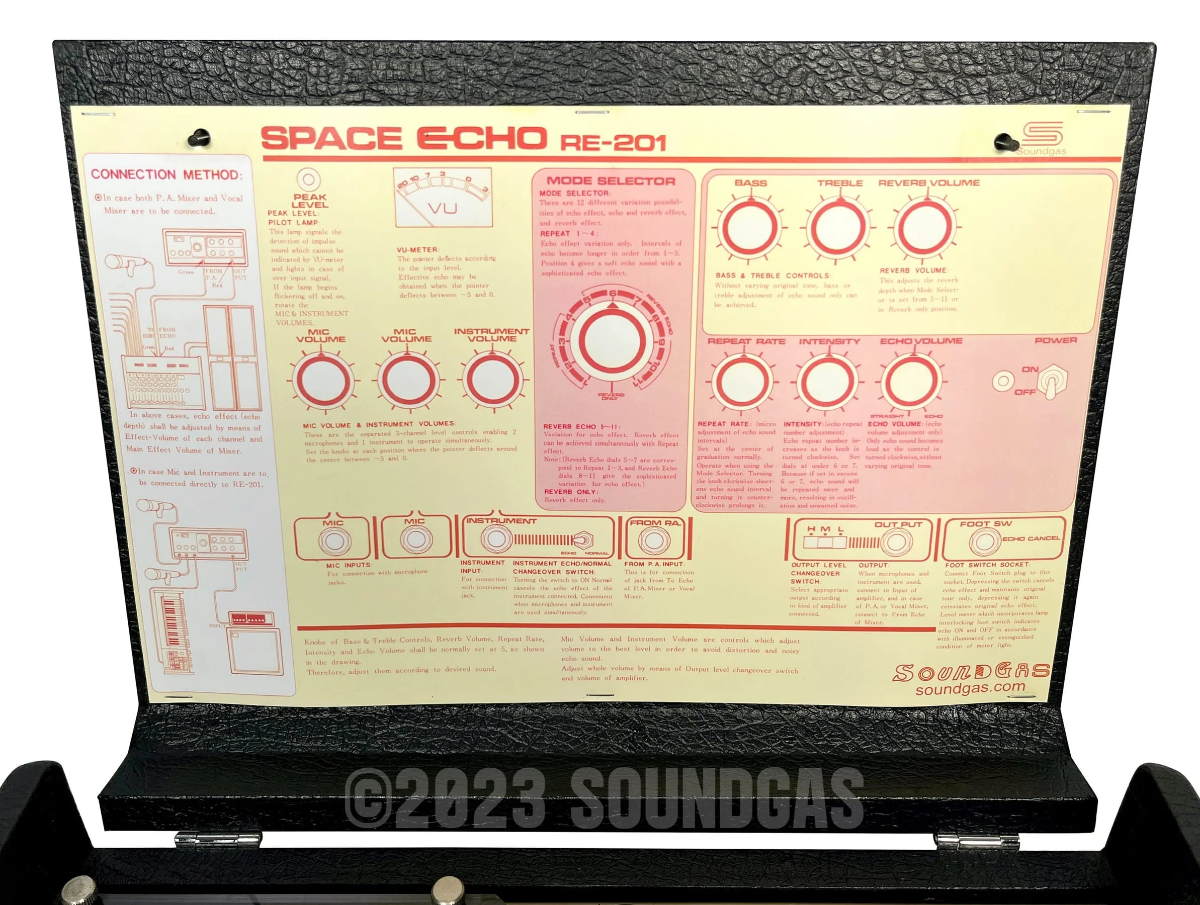 Roland RE-201 Space Echo, Early Preamp Mod - Image 7