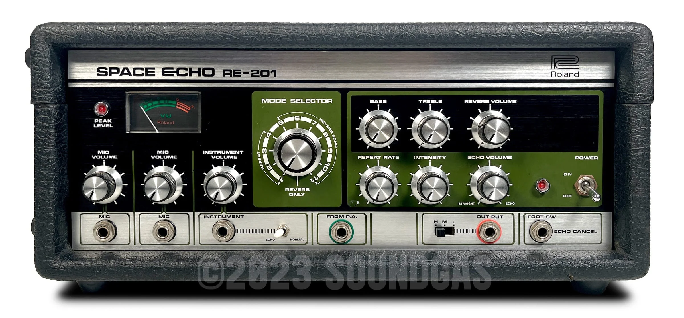 Roland RE-201 Space Echo, Early Preamp Mod - Image 3