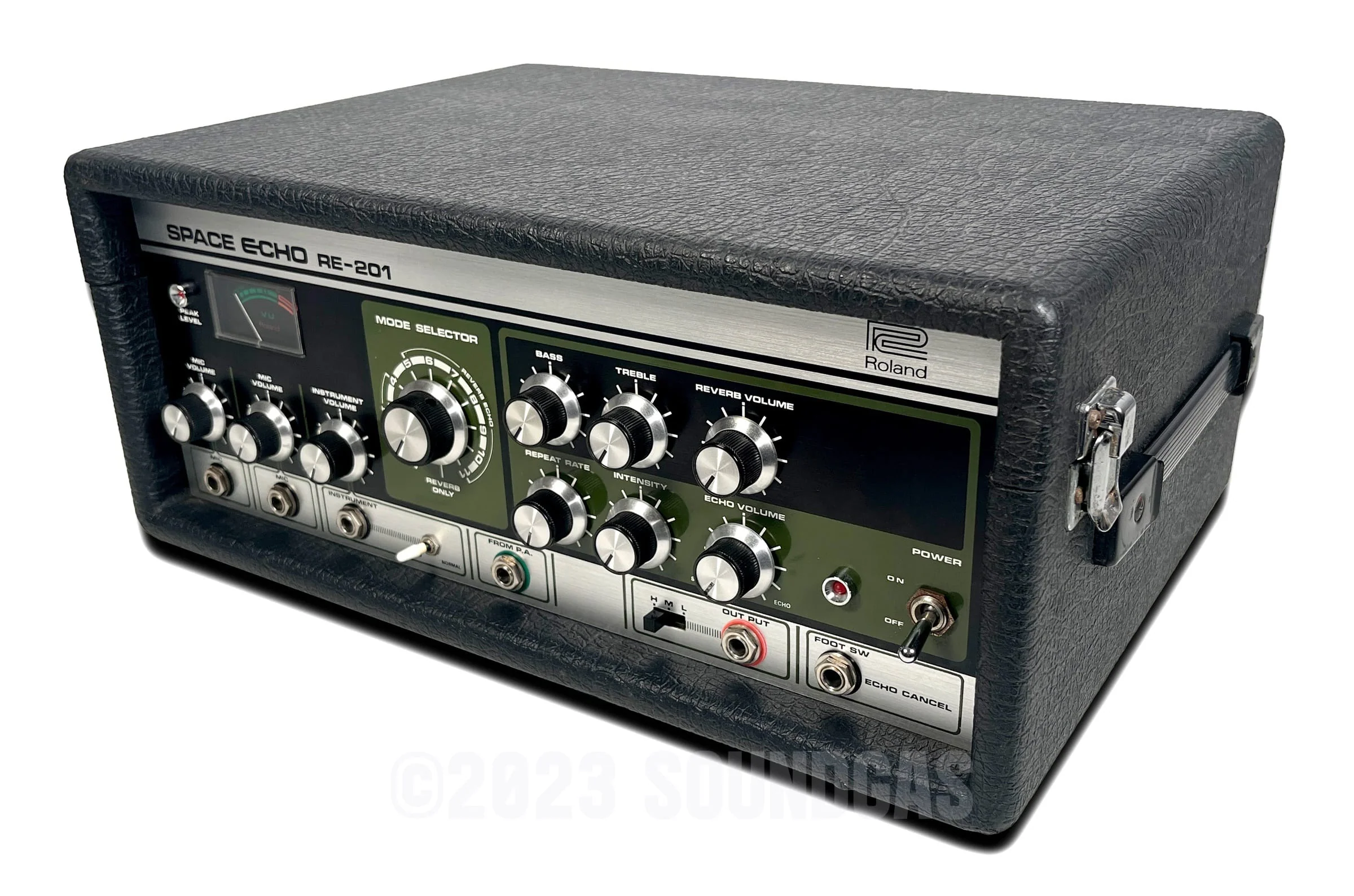 Roland RE-201 Space Echo, Early Preamp Mod - Image 5