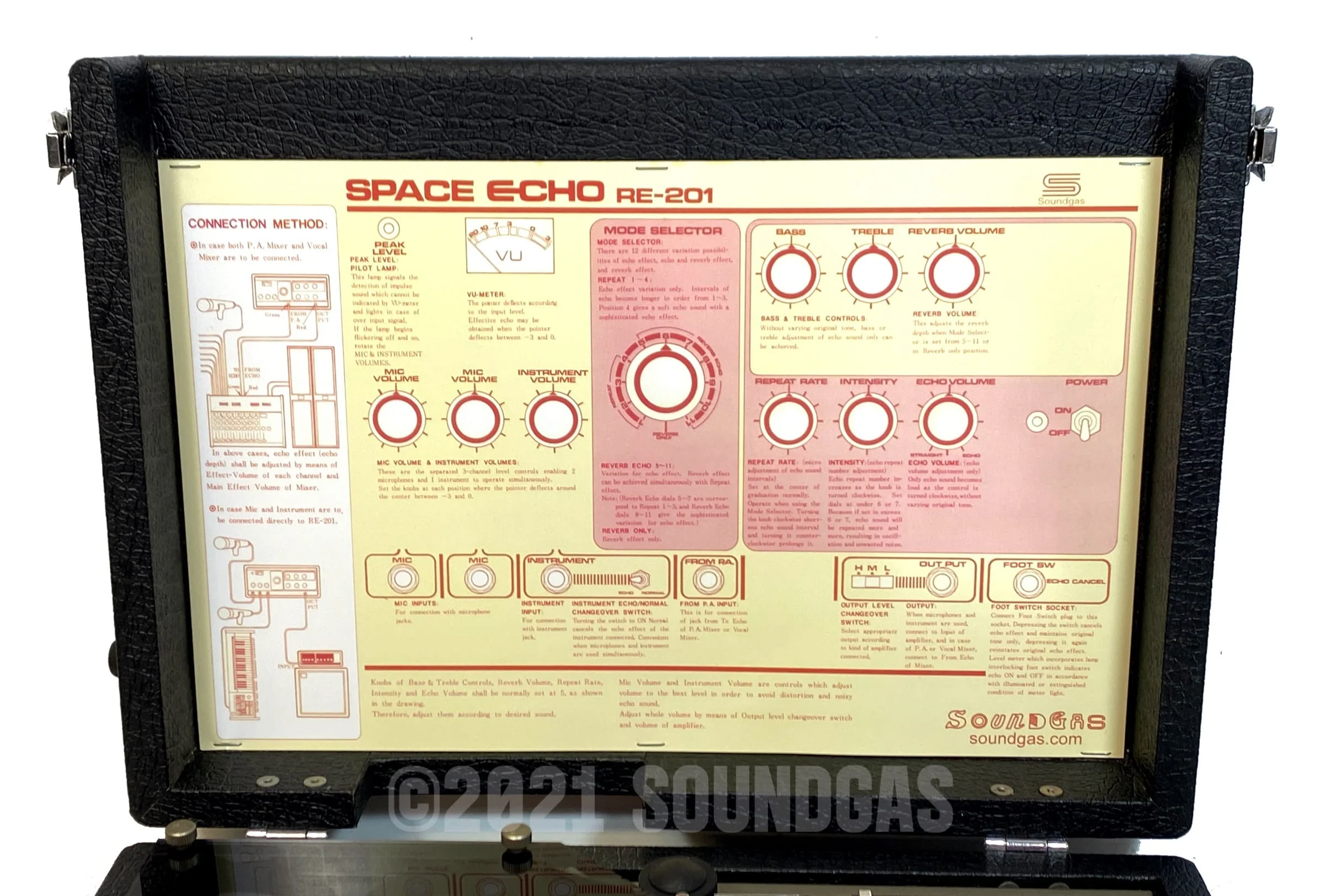 Roland RE-201 Space Echo, Early Preamp Mod - Image 8