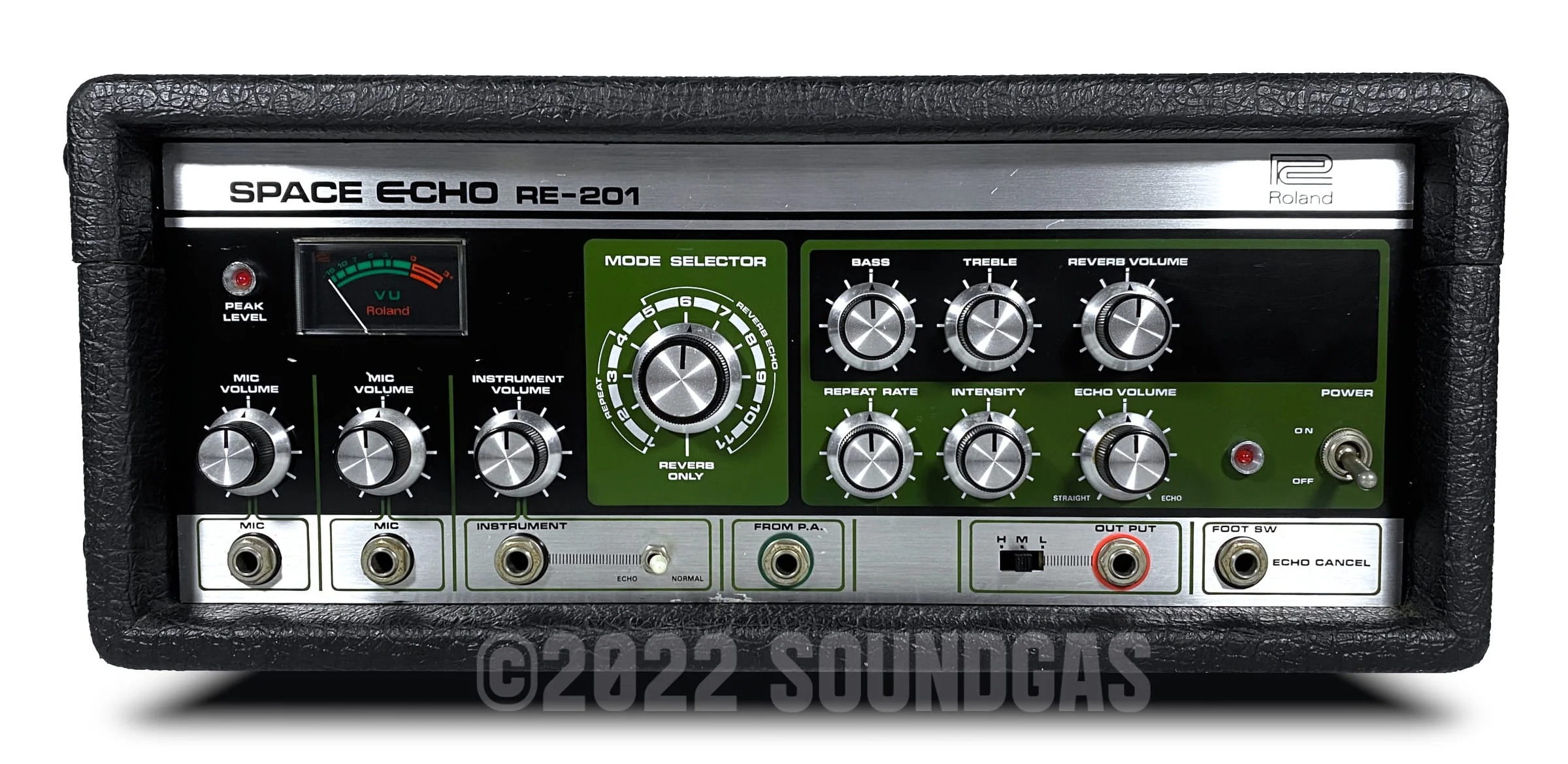 Roland RE-201 Space Echo, Early Preamp Mod - Image 2