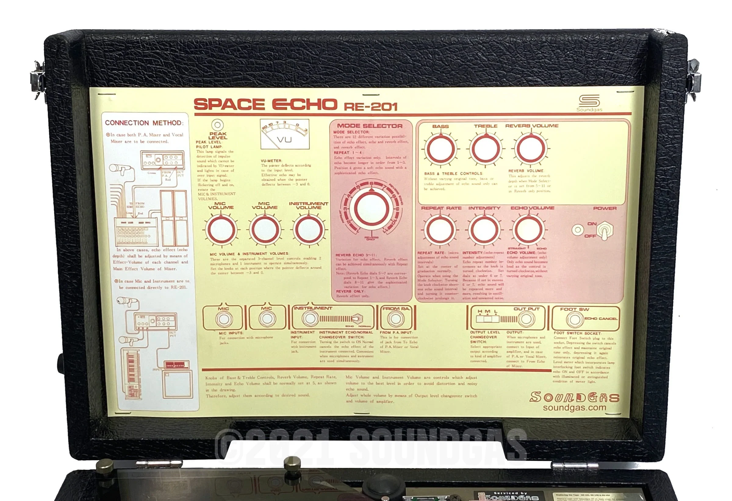 Roland RE-201 Space Echo - Early Preamps - Image 6