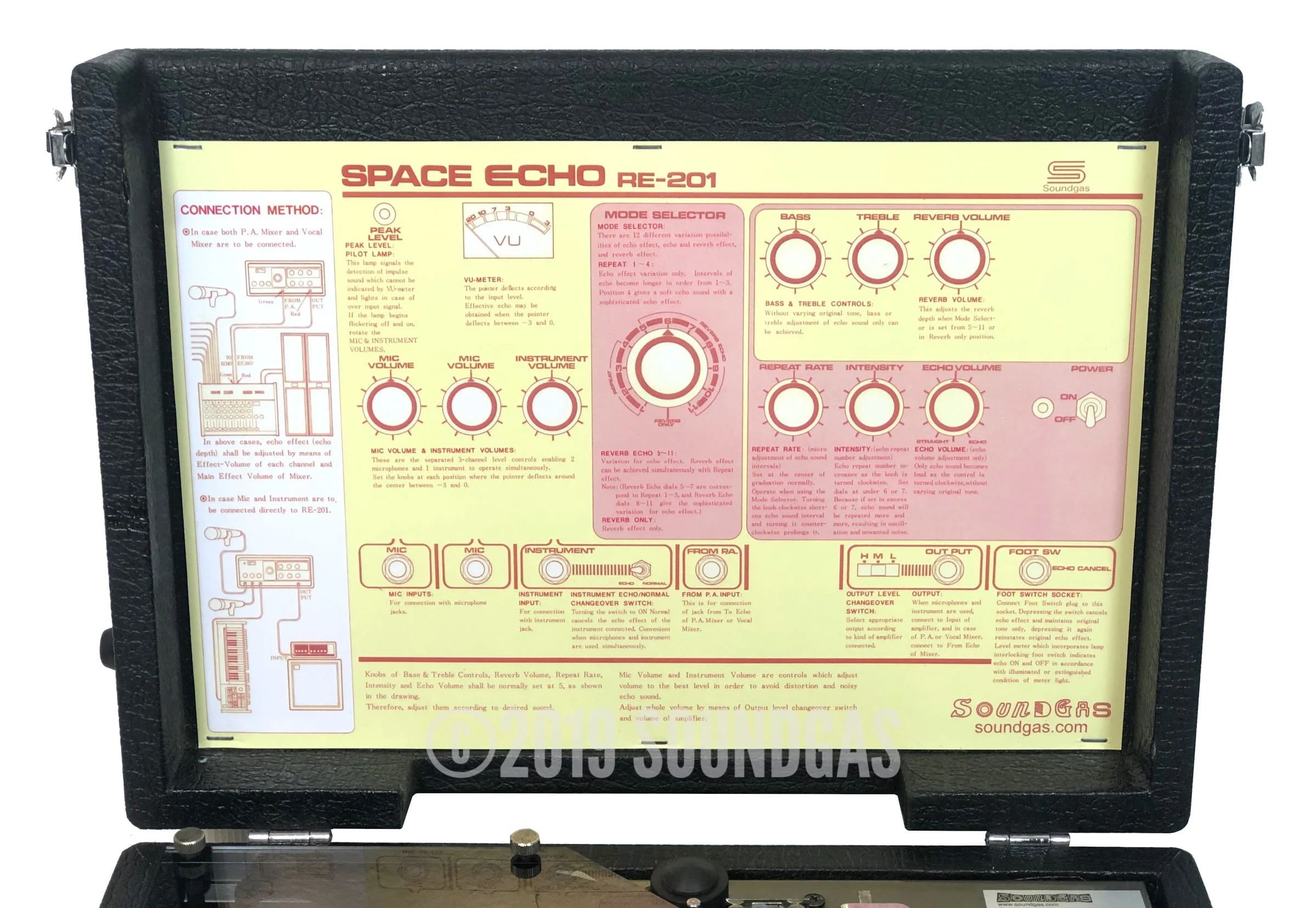 Roland RE-201 Space Echo - Early Preamps - Image 8
