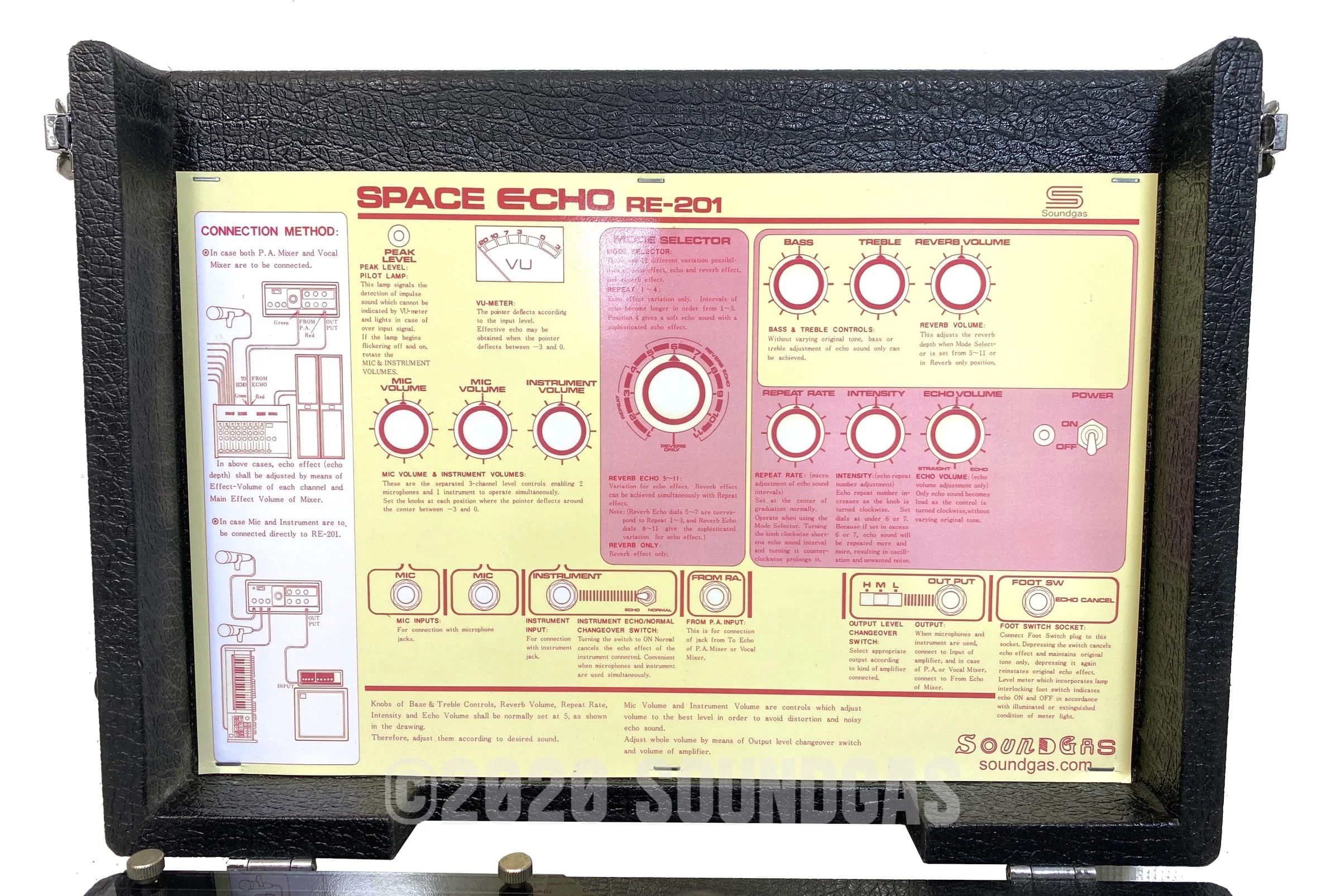 Roland RE-201 Space Echo - Early Preamps - Image 8