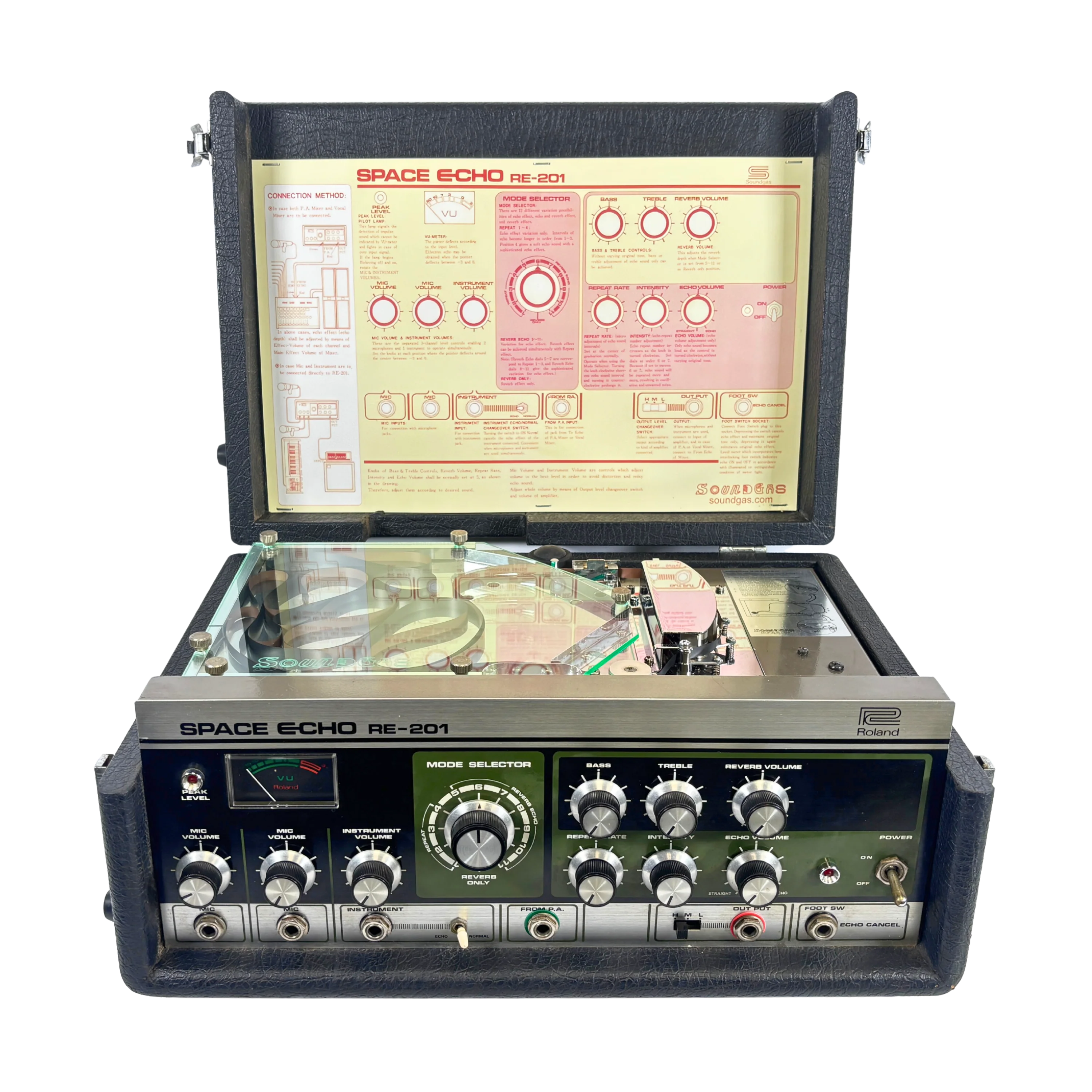 Roland RE-201 Space Echo Early Preamps - SN 642474 - Image 3