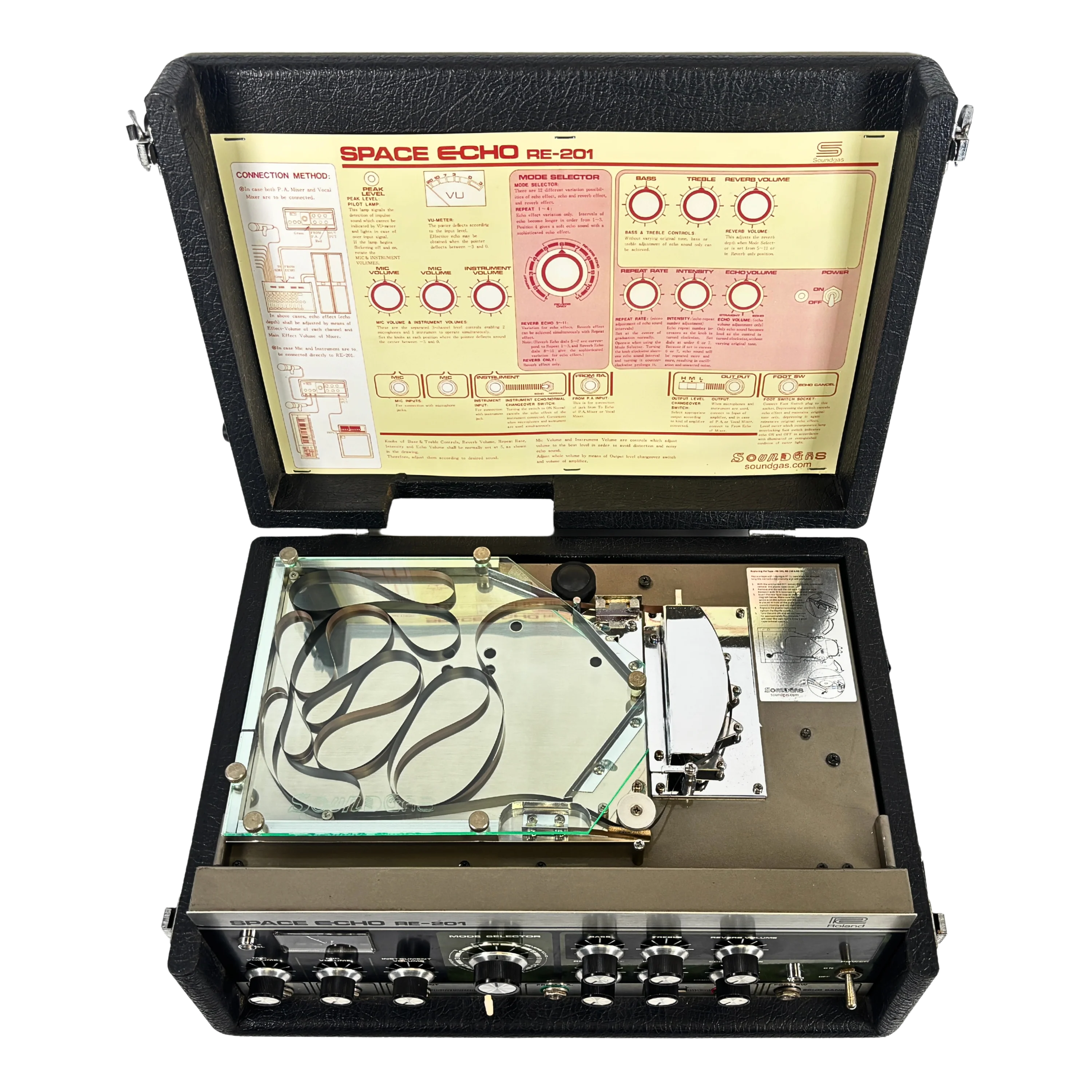 Roland RE-201 Space Echo Early Preamps - SN 642474 - Image 4