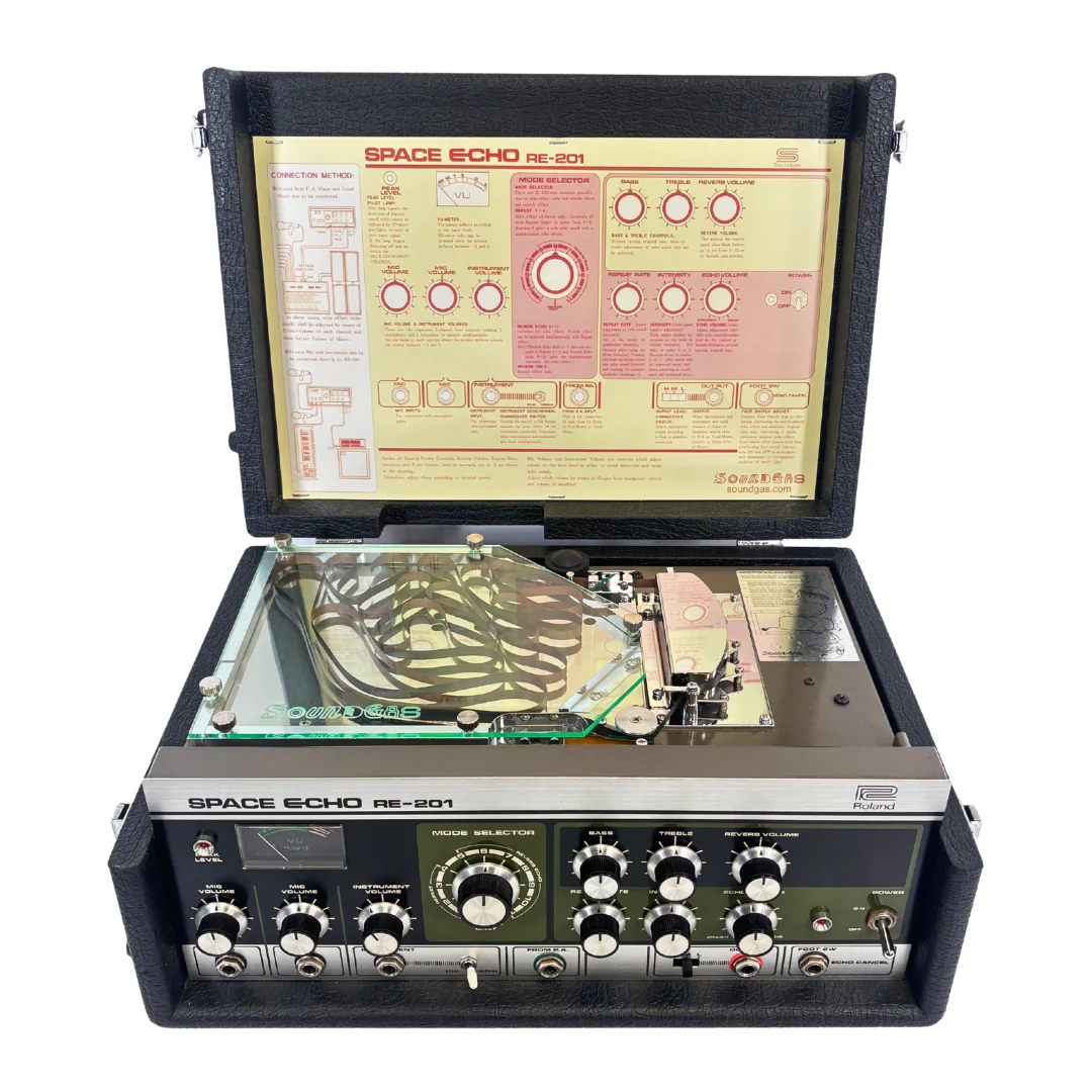 Roland RE-201 Space Echo Early Preamps - SN 686038 - Image 3