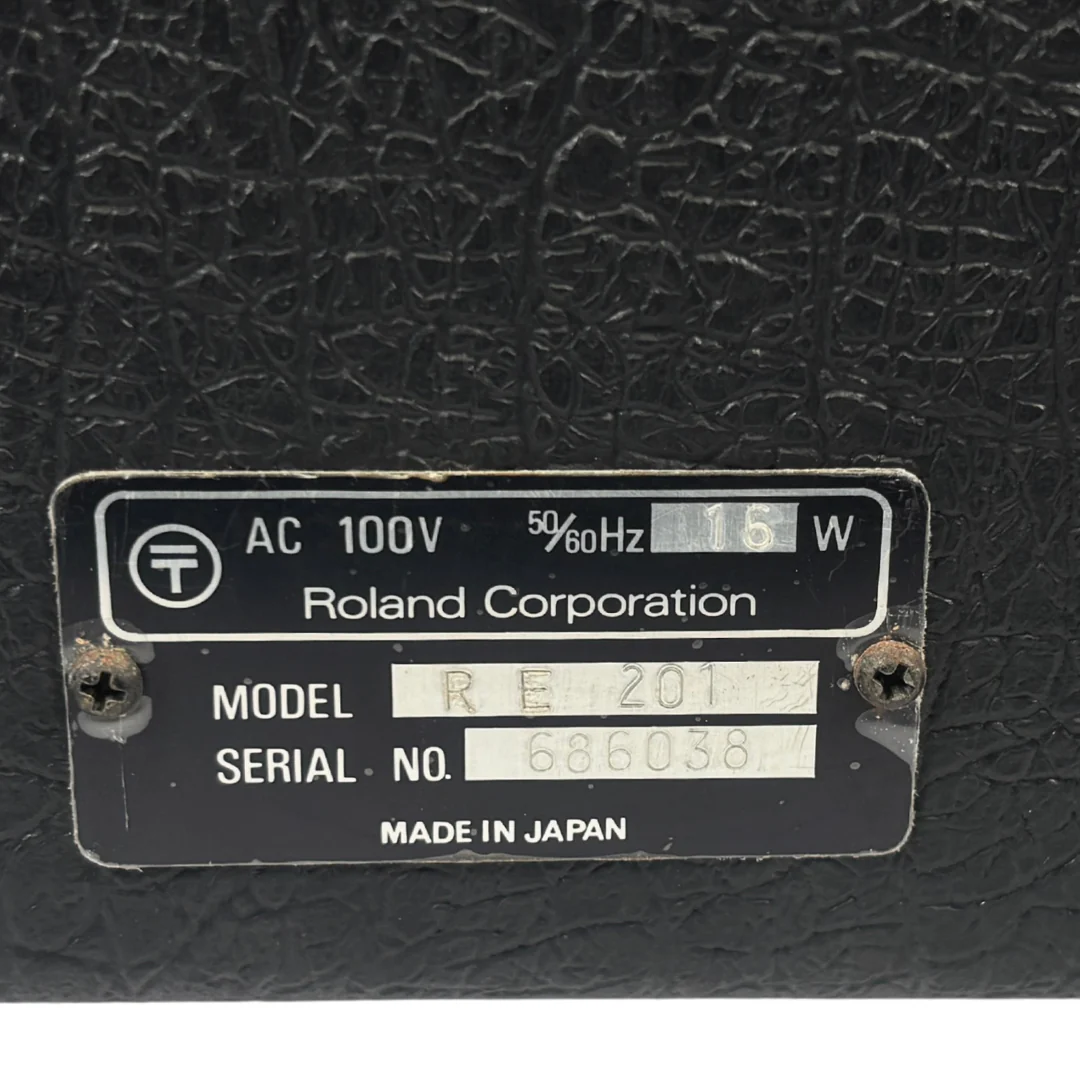 Roland RE-201 Space Echo Early Preamps - SN 686038 - Image 7
