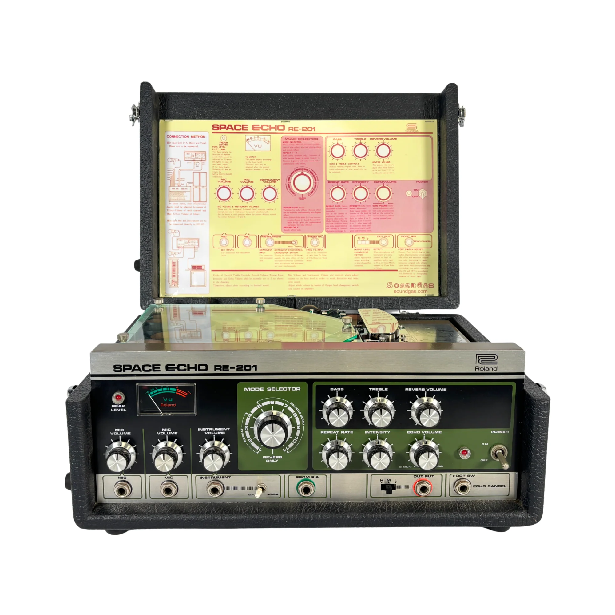 Roland RE-201 Space Echo Early Preamps - SN 974781 - Image 3