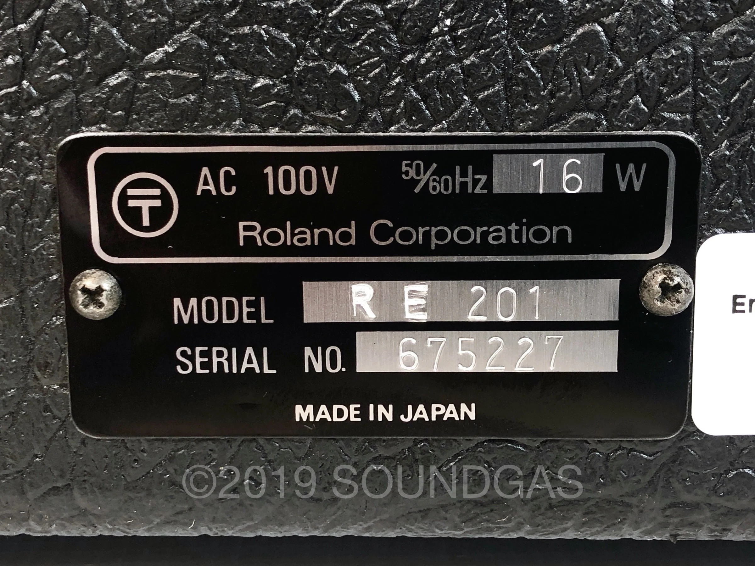 Roland RE-201 Space Echo *Near Mint* - Image 7