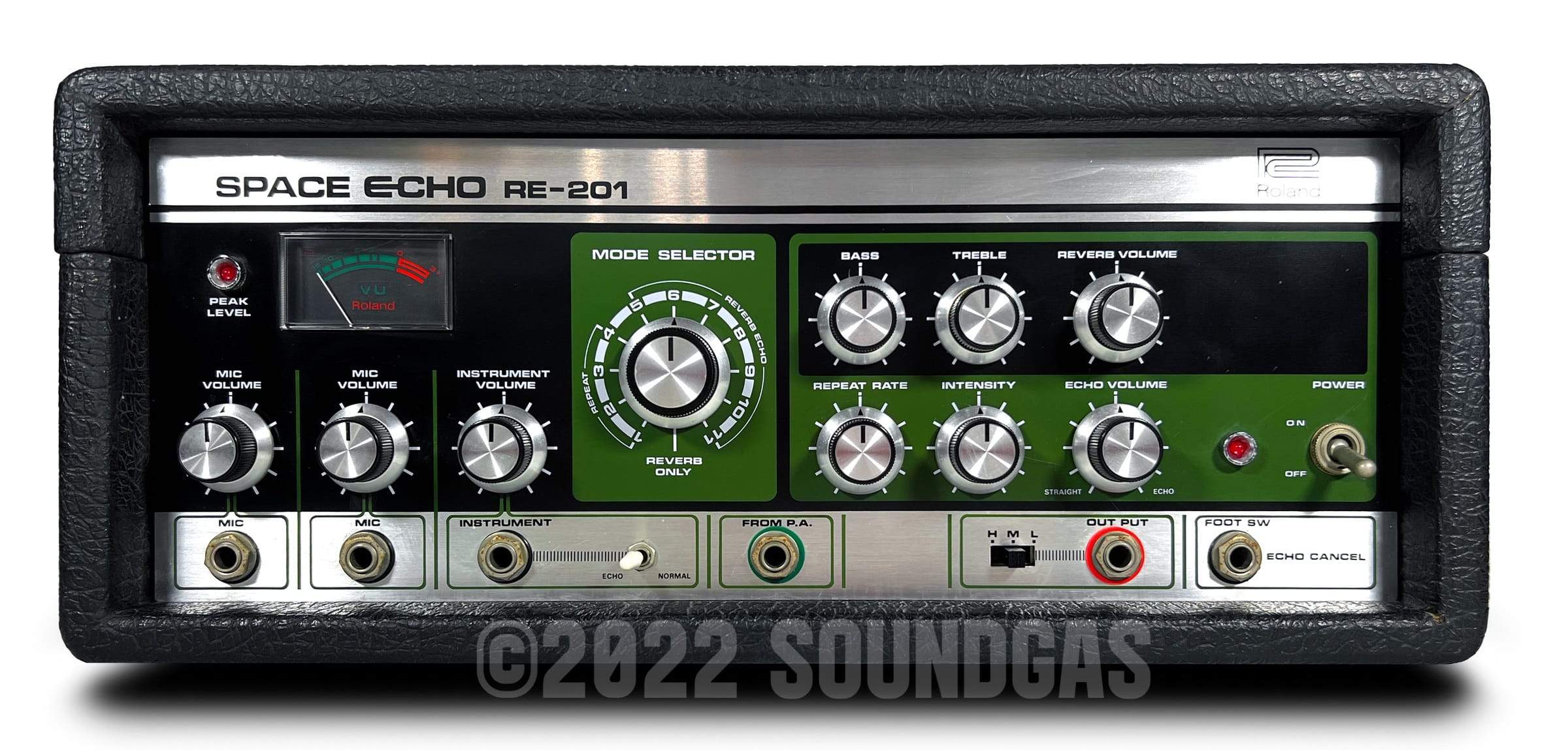Roland RE-201 Space Echo - Zero Head Gain - Image 2