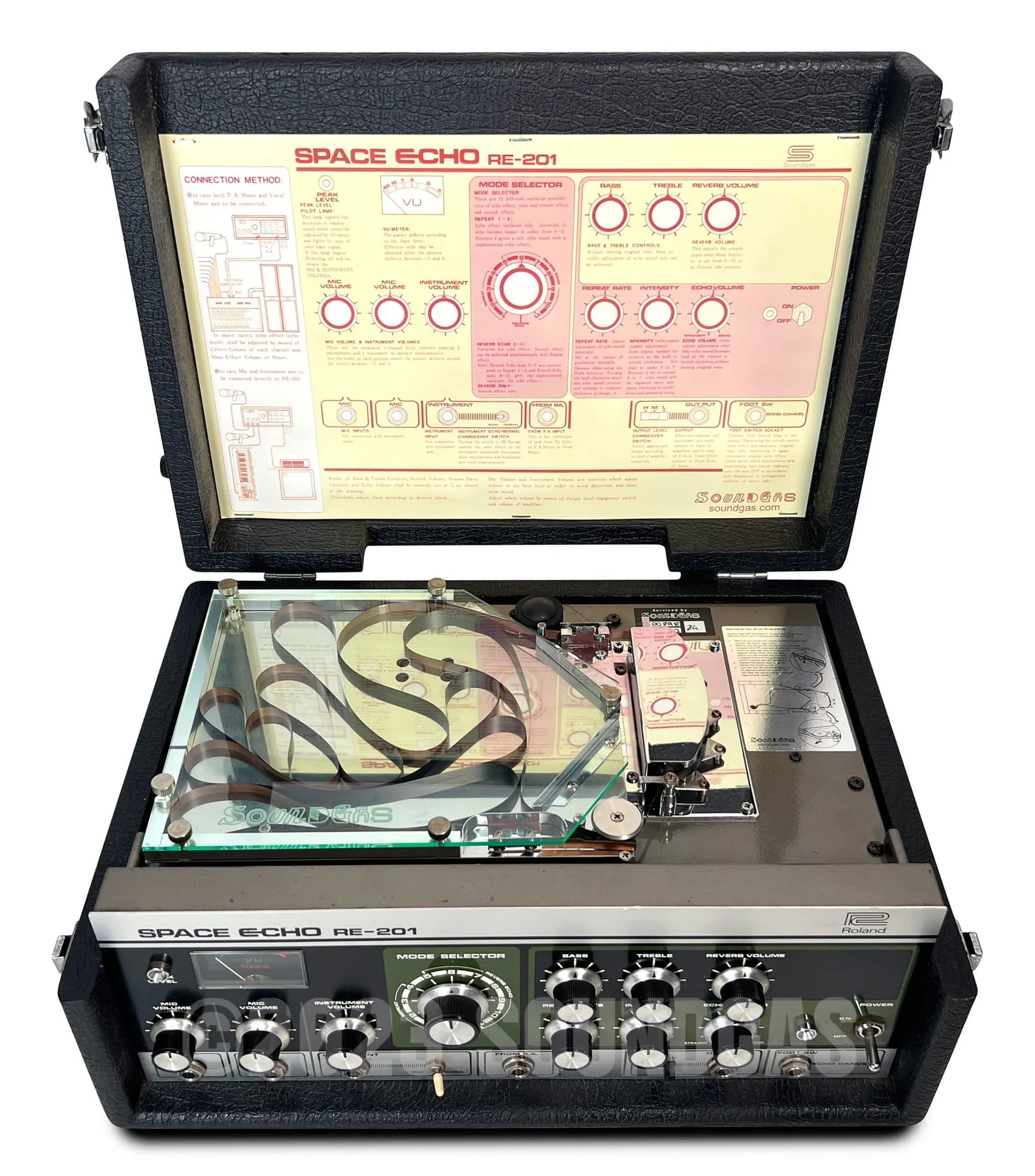 Roland RE-201 Space Echo - Zero Head Gain - Image 6