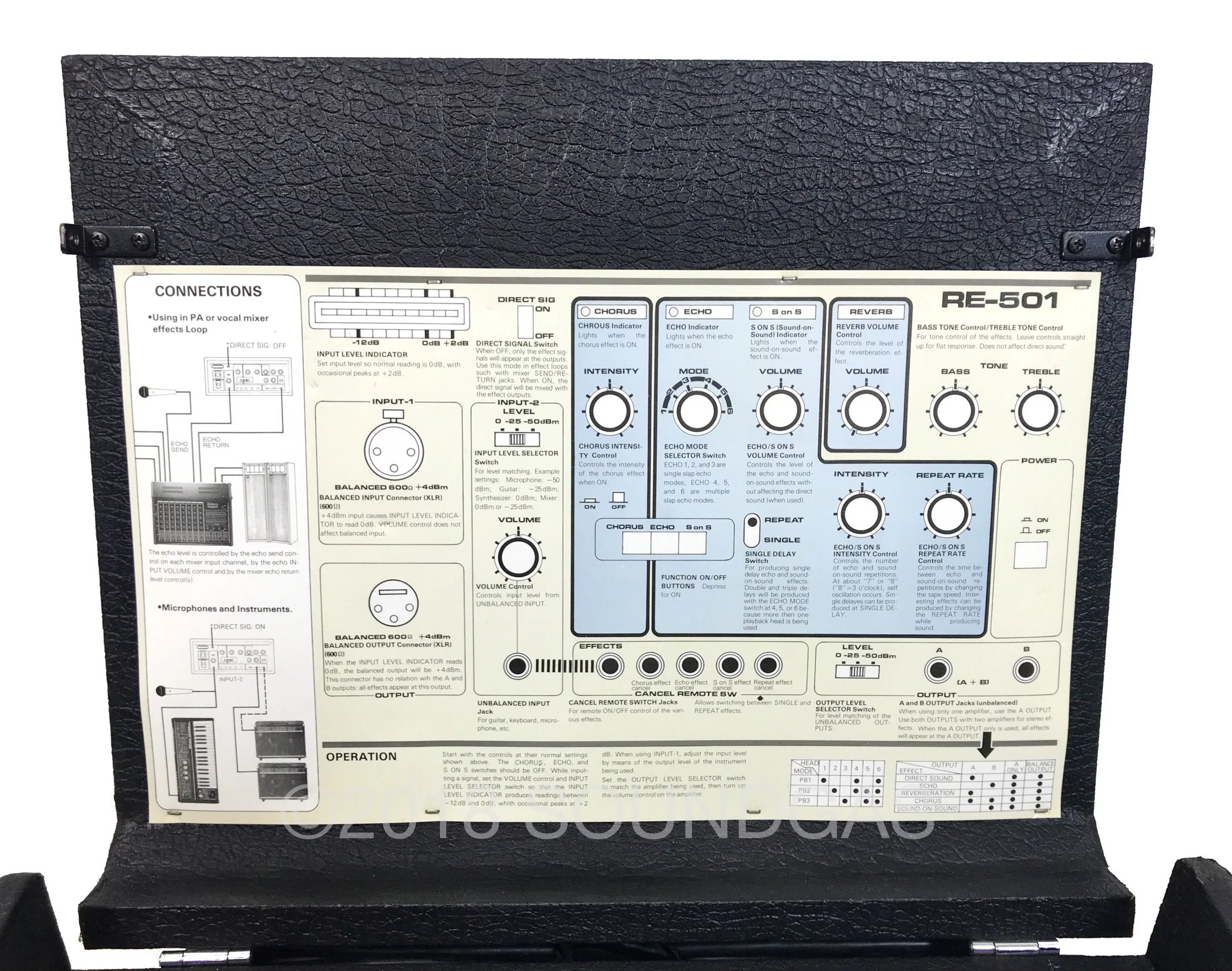 Roland RE-501 Chorus Echo 220v - Image 8