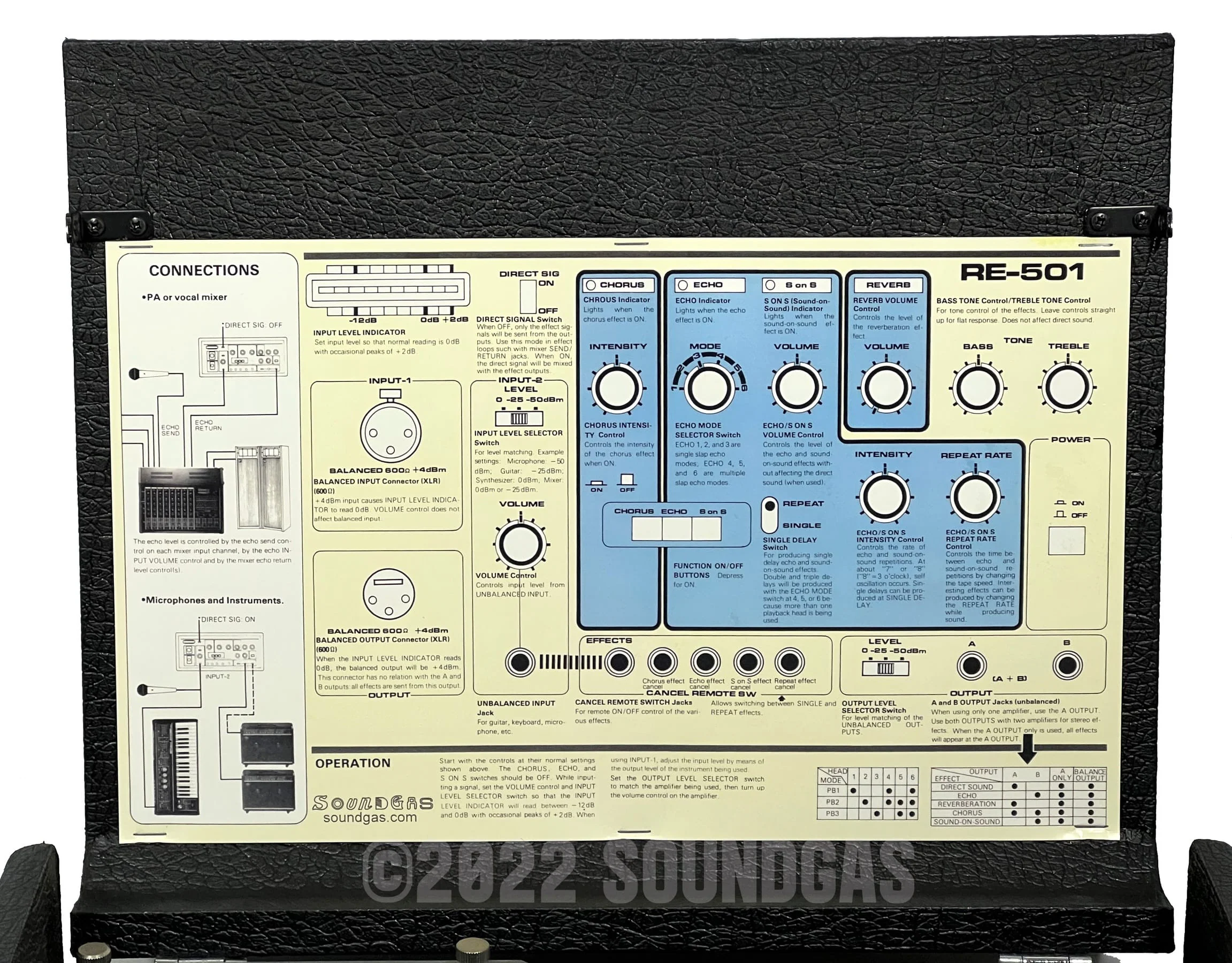 Roland RE-501 Chorus Echo - Image 8