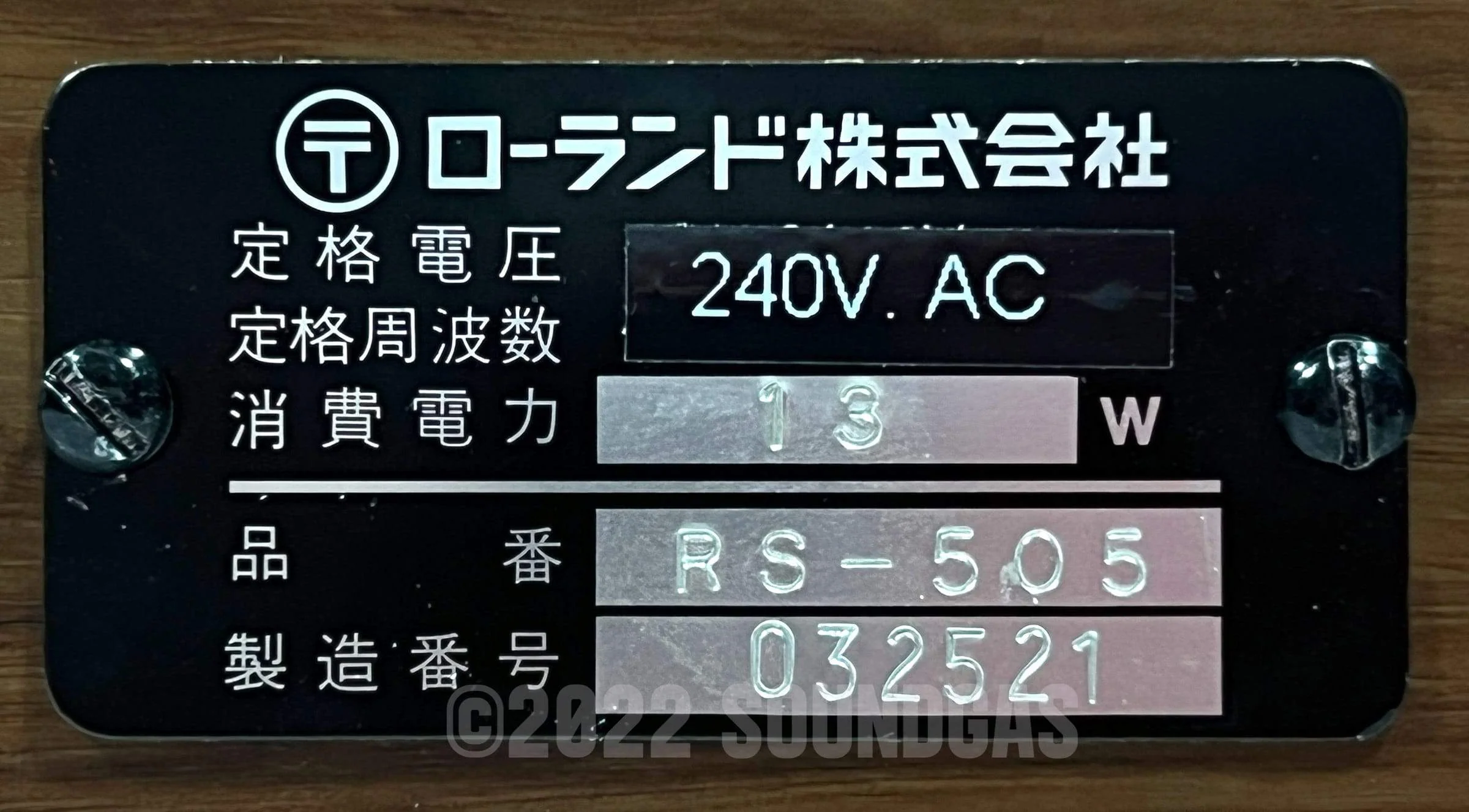 Roland RS-505 Paraphonic - Image 9