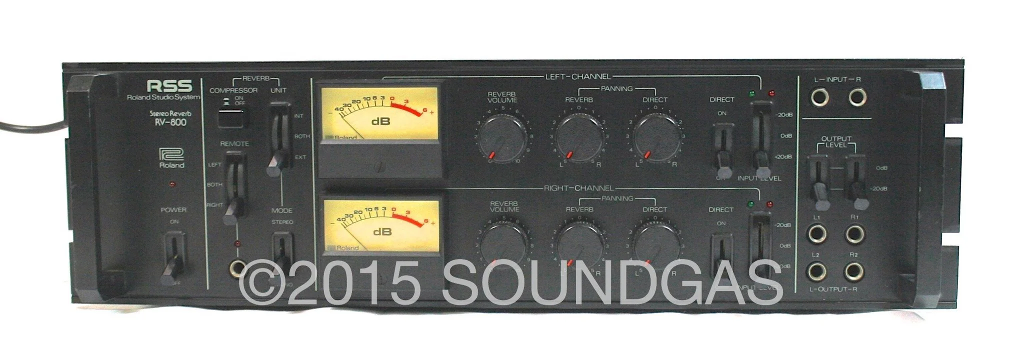 ROLAND RV-800 STEREO SPRING REVERB RSS - Image 4