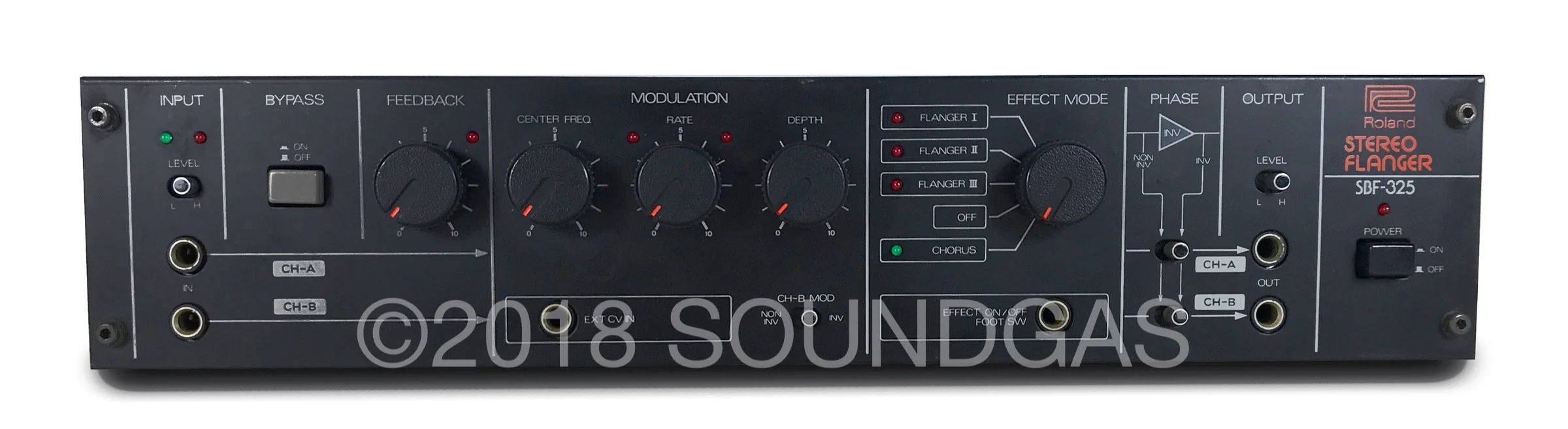 Roland SBF-325 Stereo Flanger - Image 2
