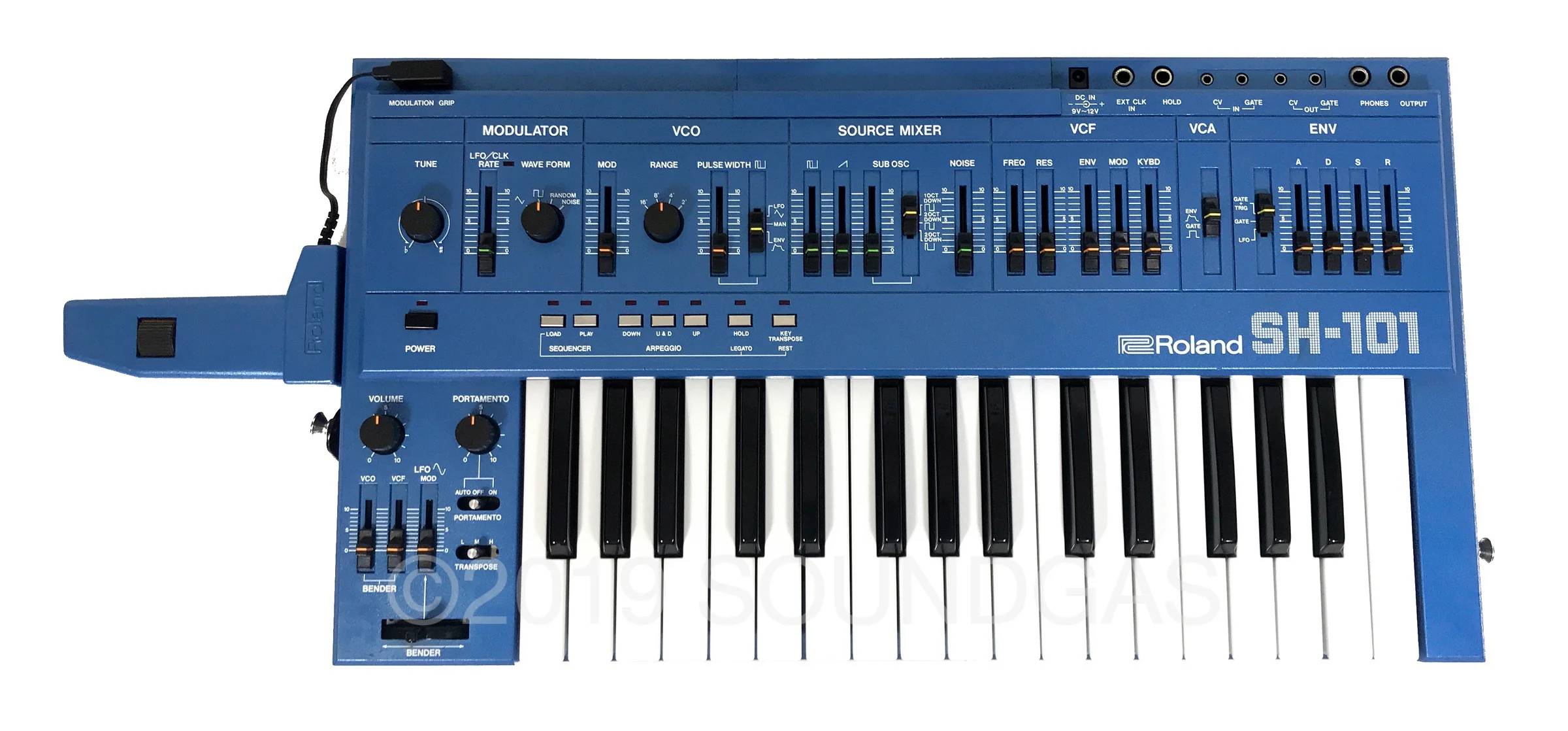 Roland SH-101 - Blue - Image 2