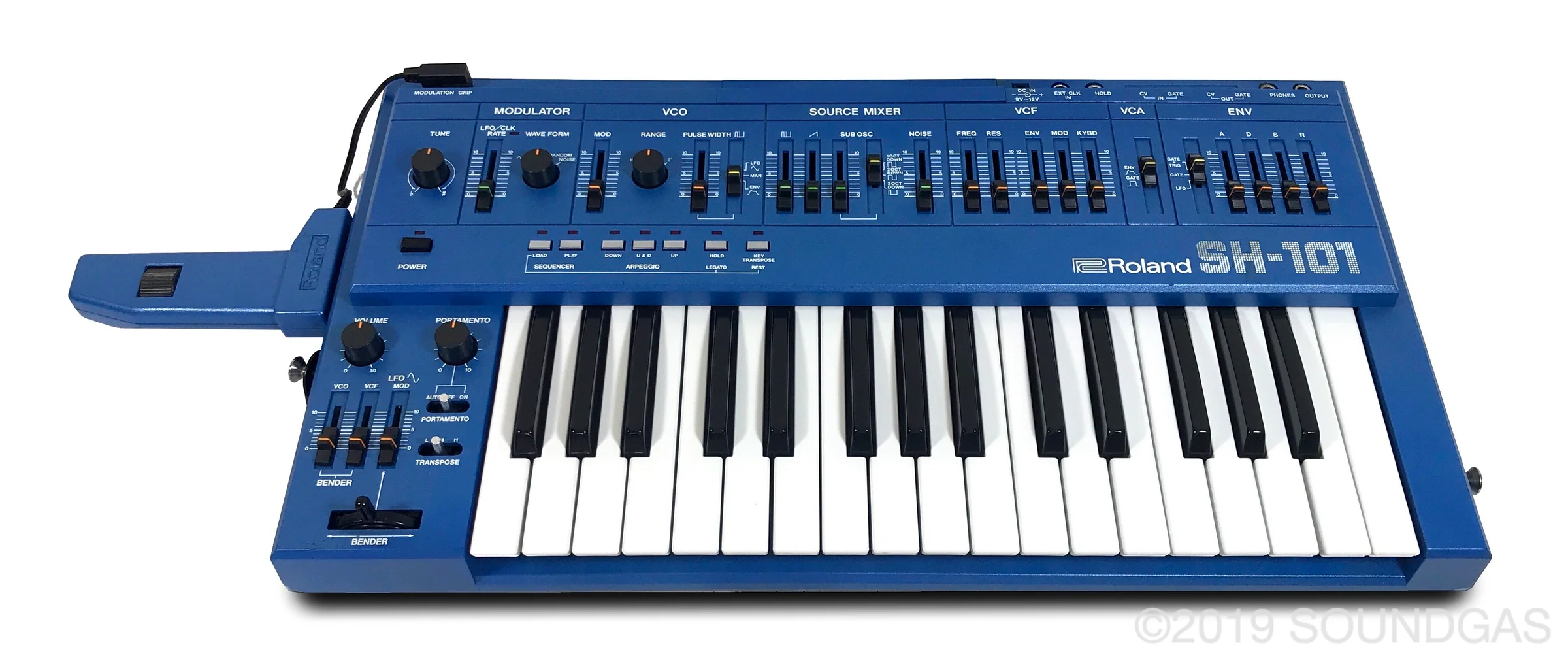 Roland SH-101 - Blue - Image 8