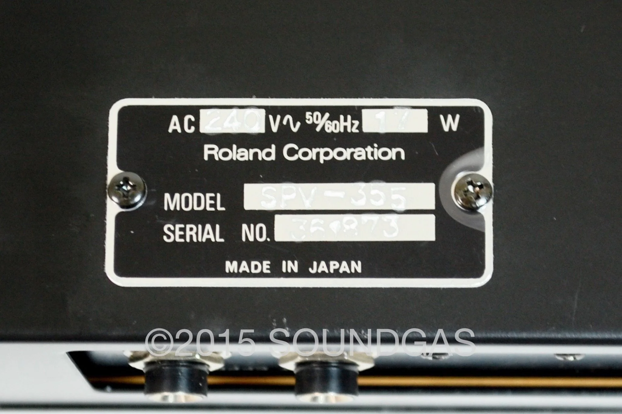 ROLAND SPV-355 P/V SYNTH - near mint! - Image 10