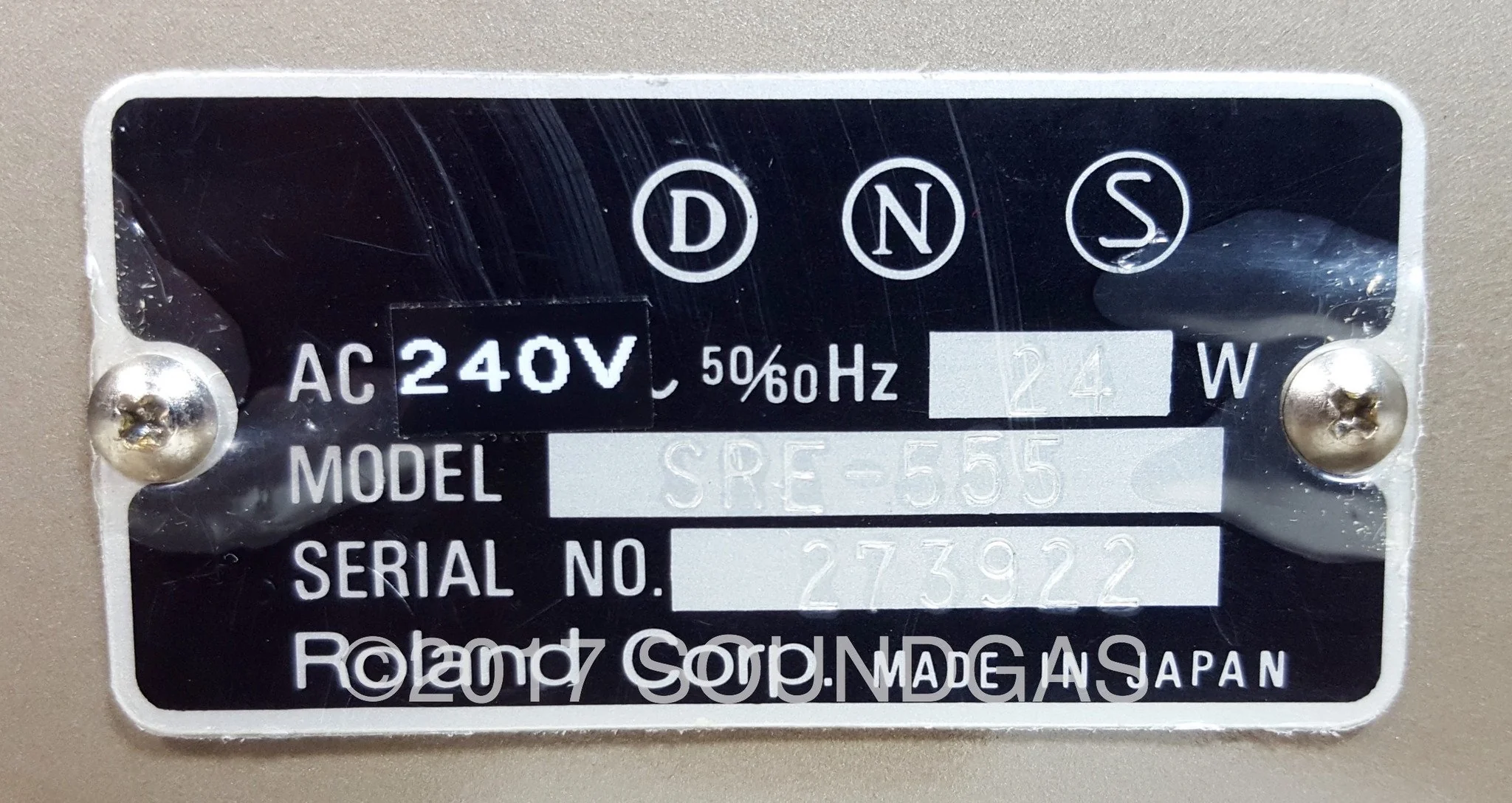 Roland SRE-555 Chorus Echo - Image 8