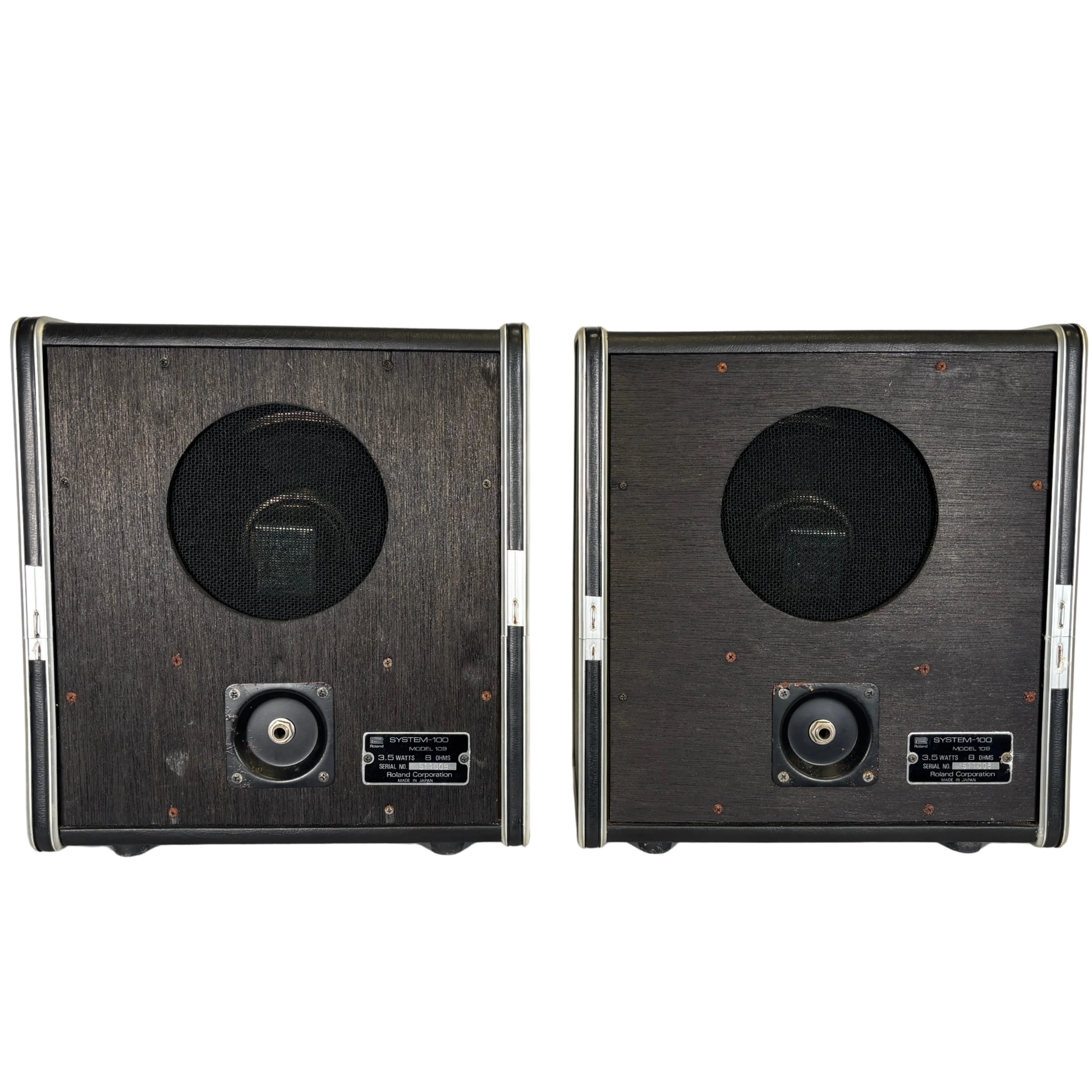 Roland System-100 Model 109 Speakers (Pair) - sn 511008/511009 - Image 3