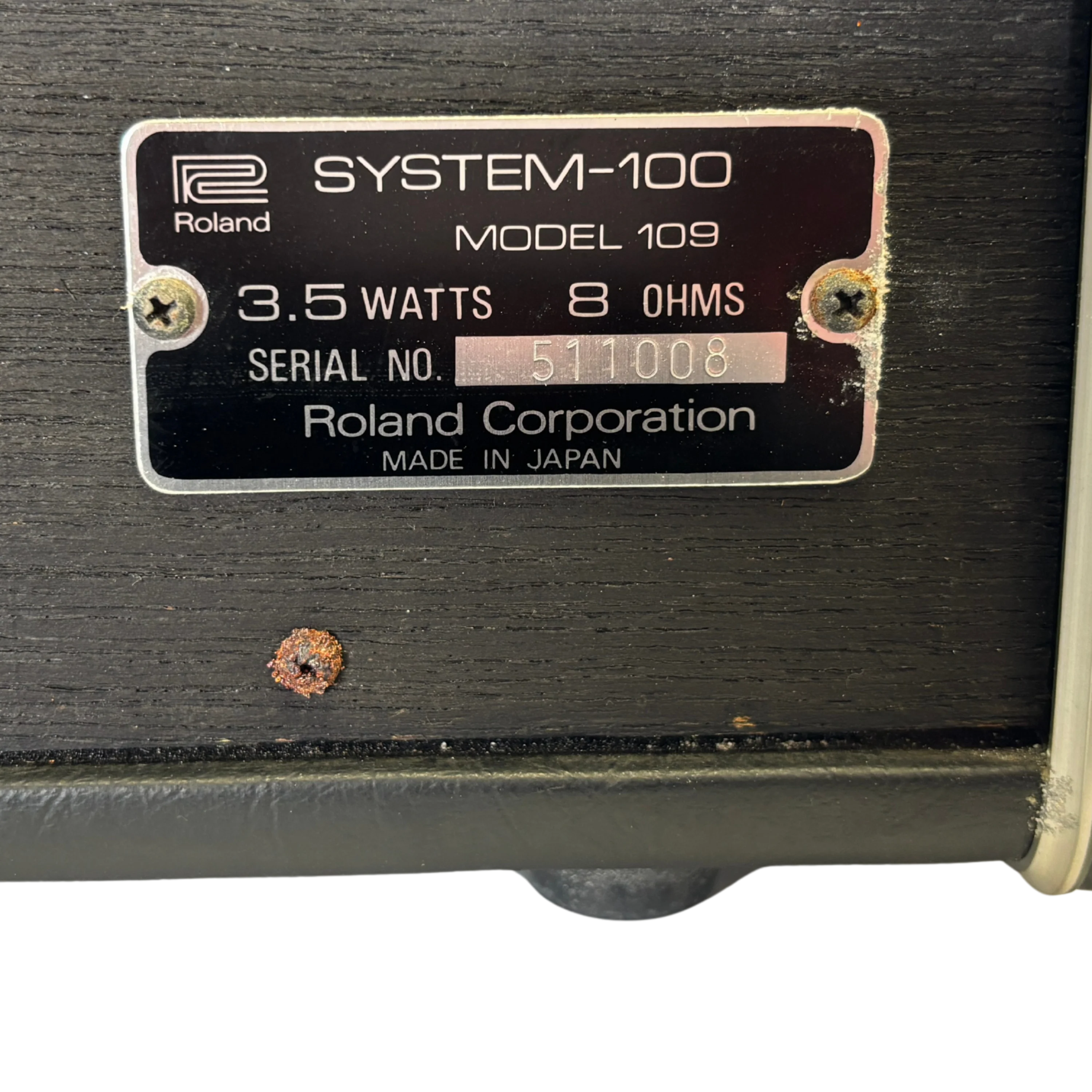 Roland System-100 Model 109 Speakers (Pair) - sn 511008/511009 - Image 6