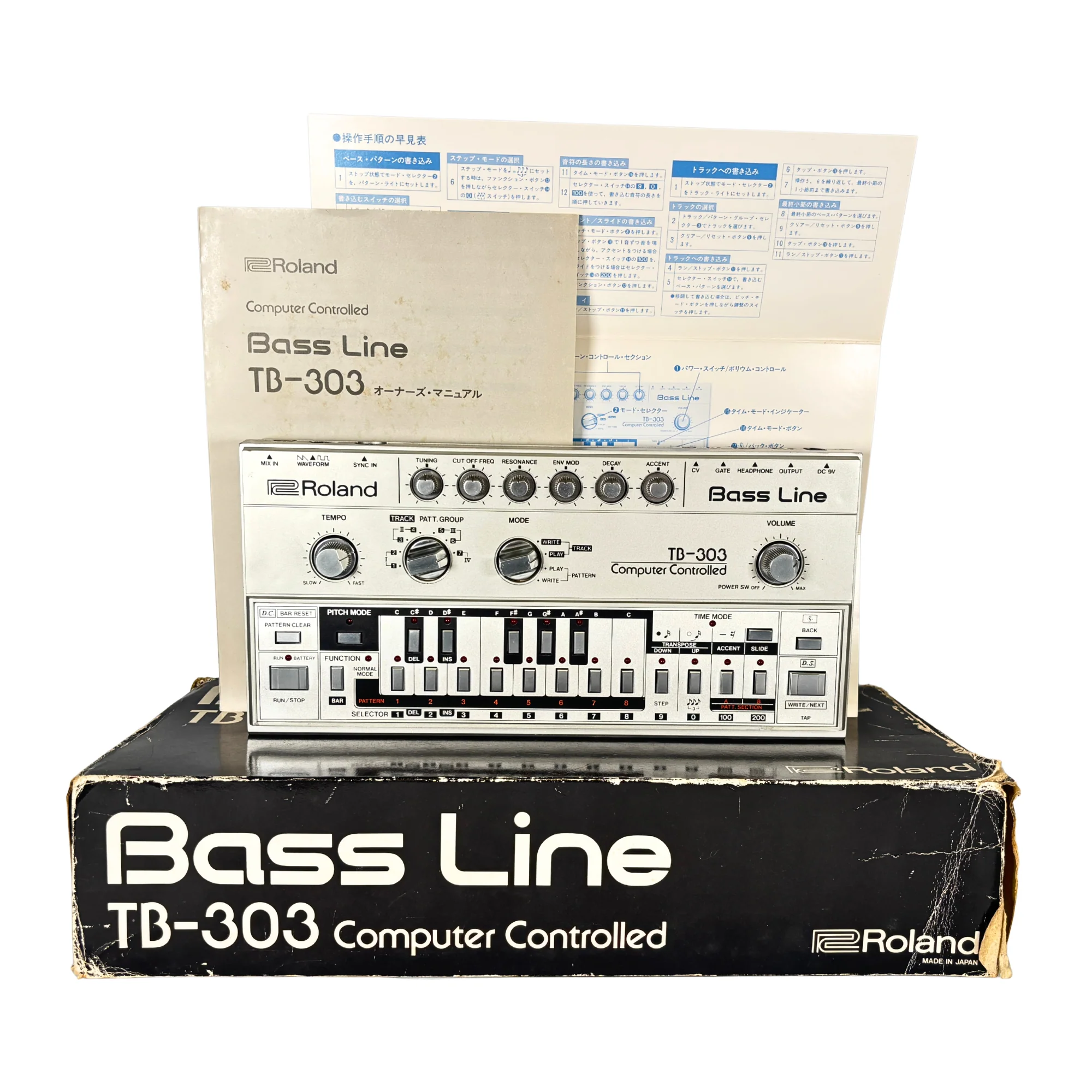 Roland TB-303 Bass Line - SN 110100
