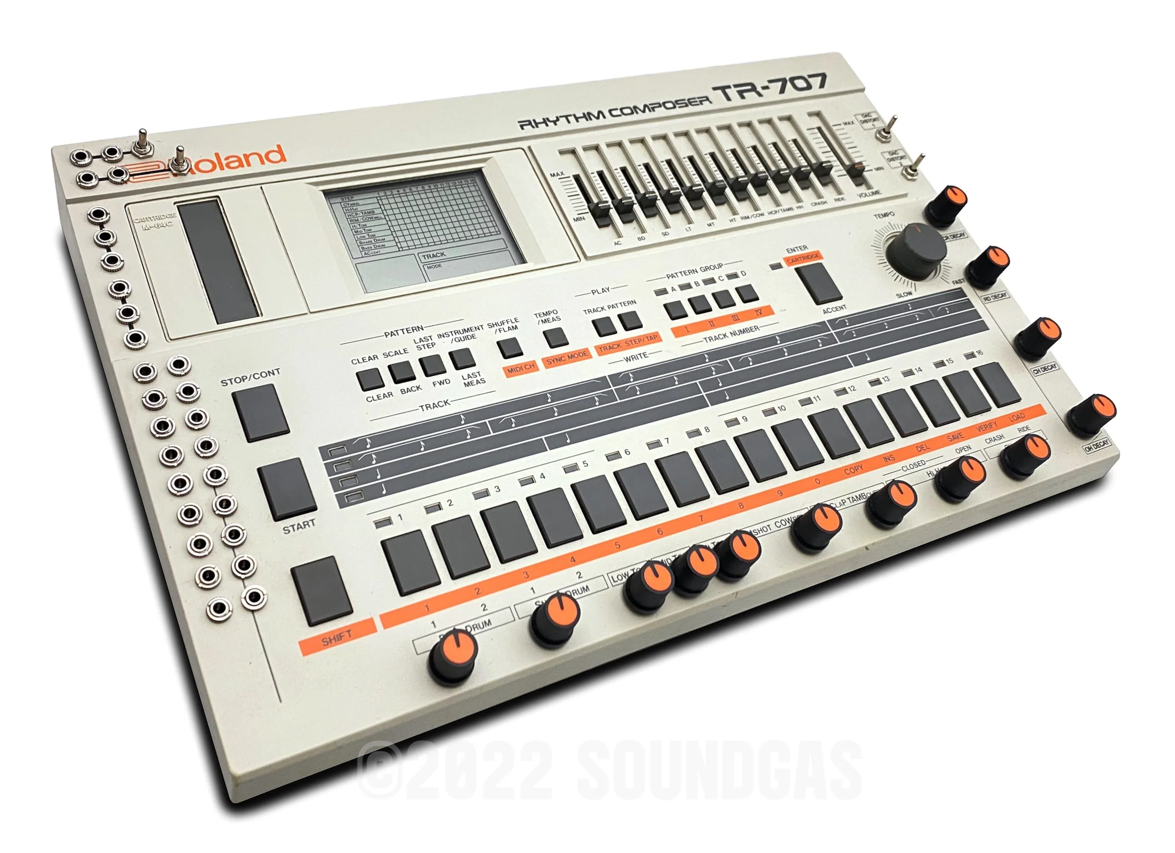 Roland TR-707 Circuitbent + Expanded (727 808 909, 4 Soundgas Banks) - Image 4