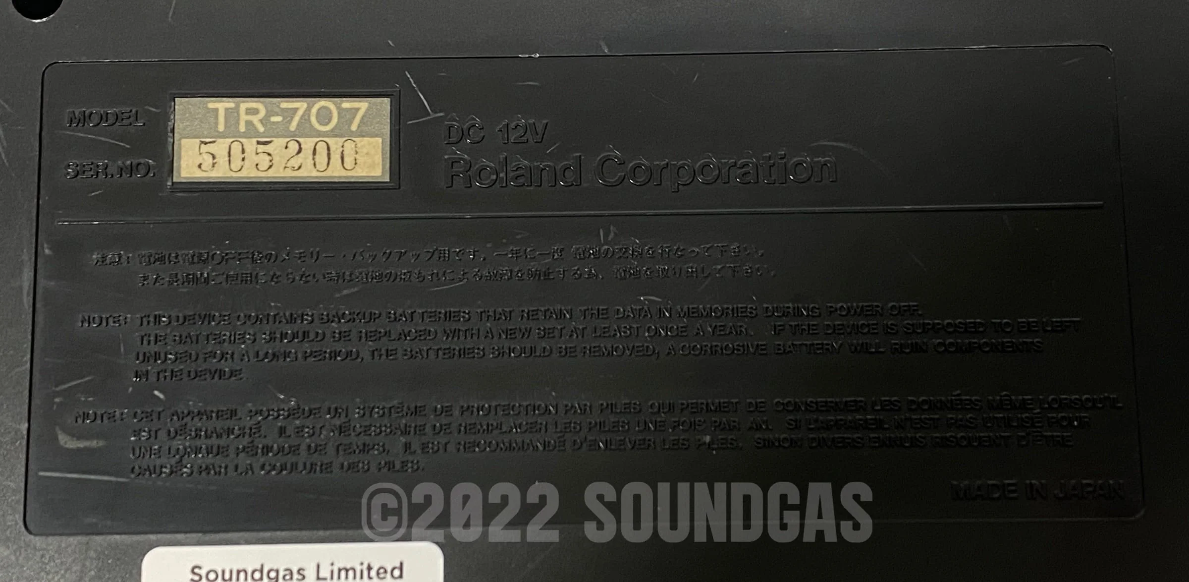 Roland TR-707 Circuitbent + Expanded (727 808 909, 4 Soundgas Banks) - Image 6