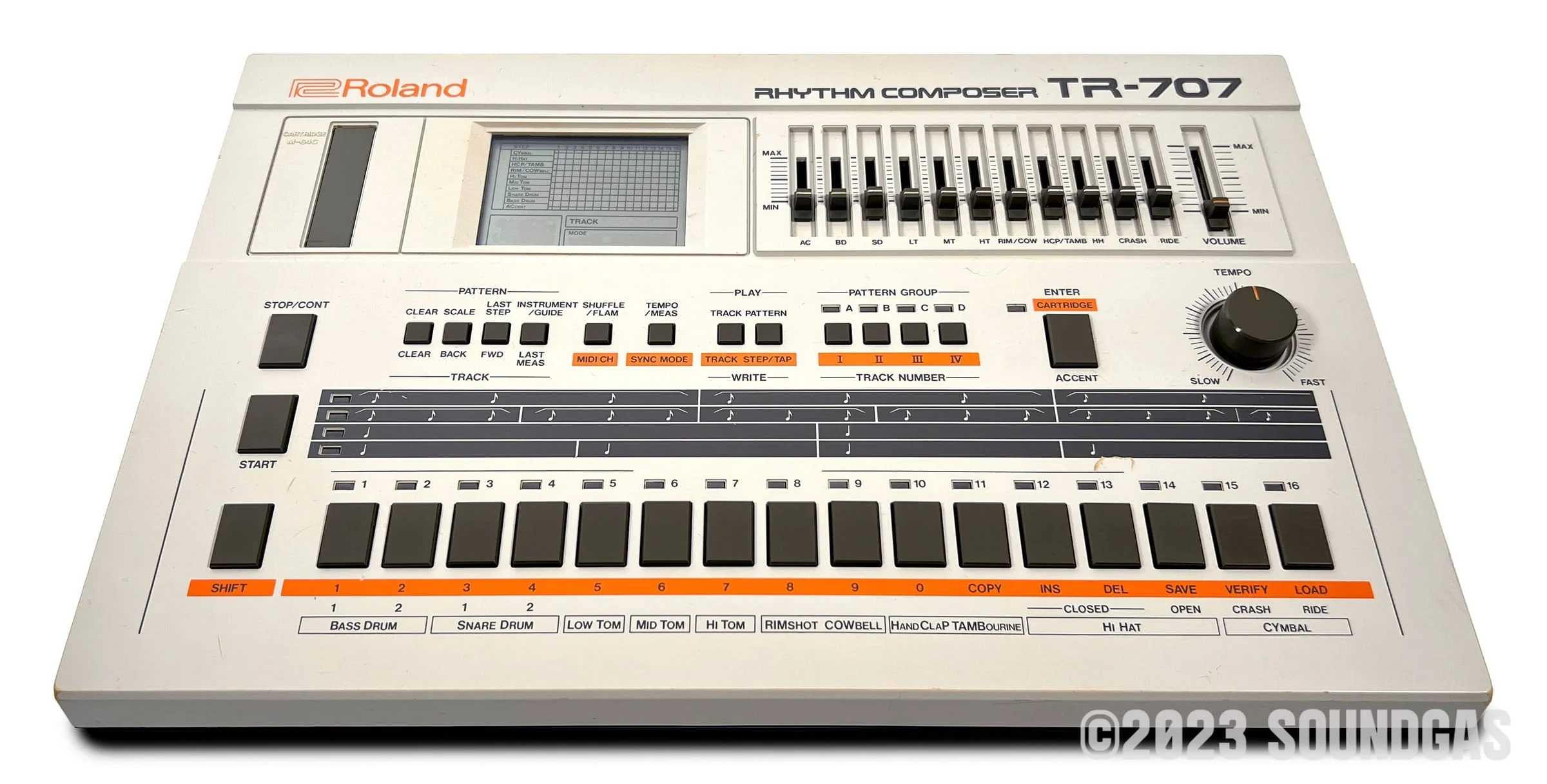 Roland TR-707 Expanded (727 808 909 + 4 Custom Banks) - Image 7