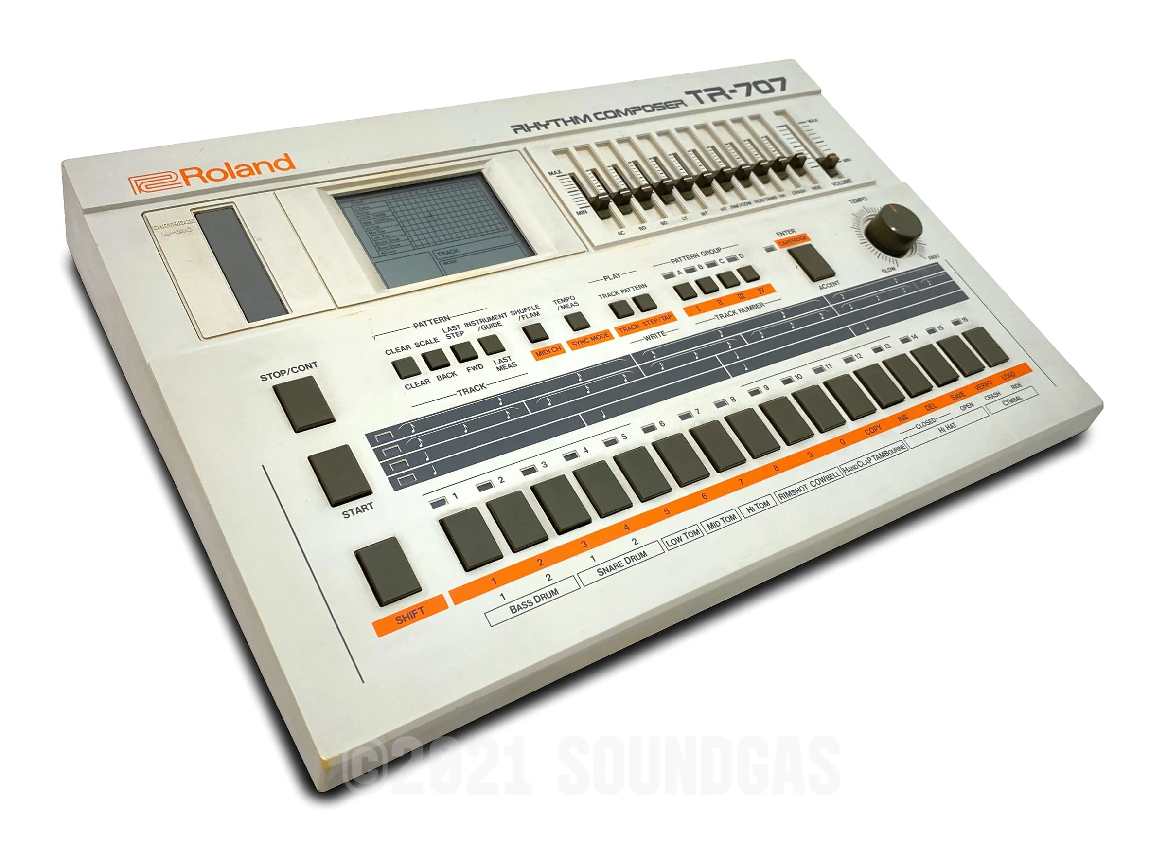 Roland TR-707 Expanded (727 808 909 Linn LM1 DMX) - Image 4
