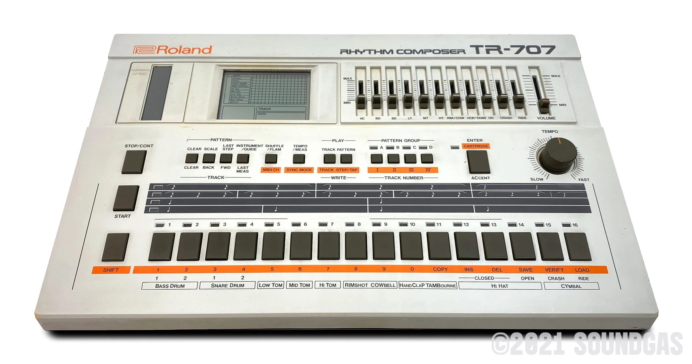 Roland TR-707 Expanded (727 808 909 Linn LM1 DMX) - Image 7