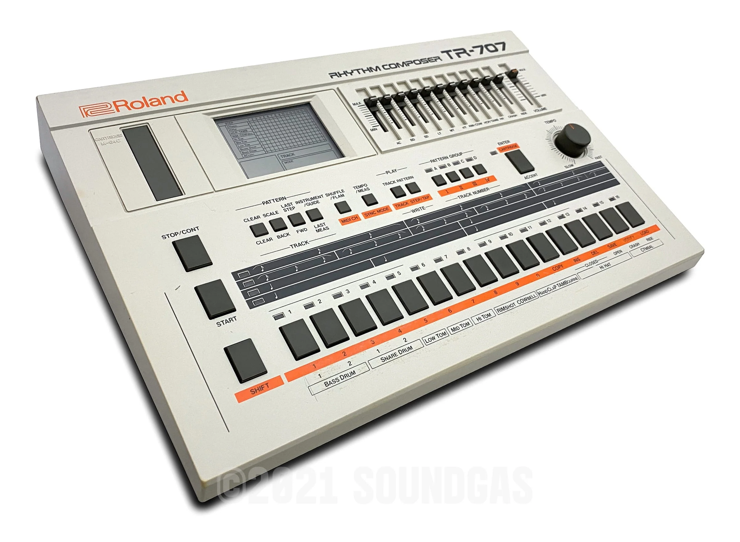 Roland TR-707 Expanded (727 808 909 Linn LM1 DMX) - Image 4