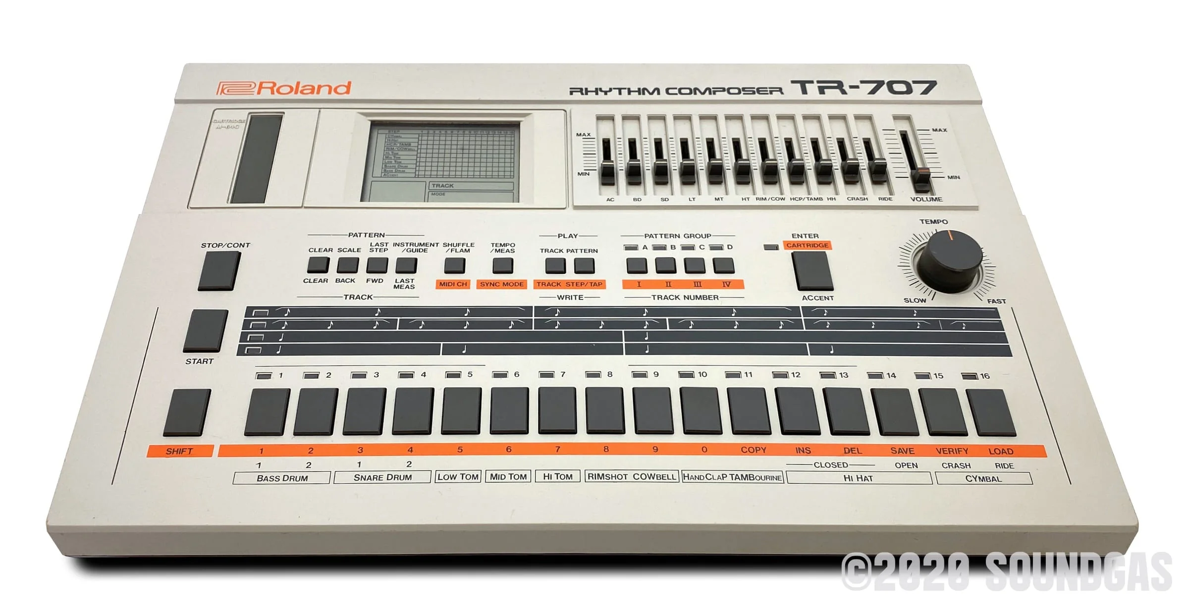 Roland TR-707 Expanded (727 808 909 Linn LM1 DMX) - Image 7